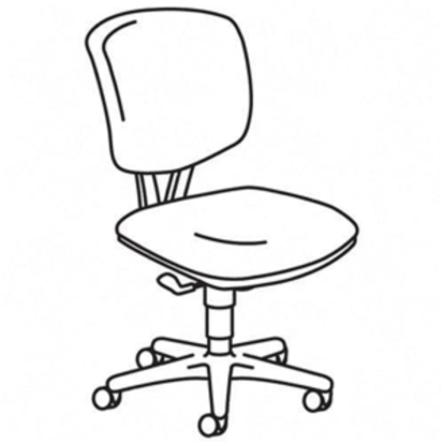 HON Volt 5701 Basic Swivel Task Chair, Navy - Image 7