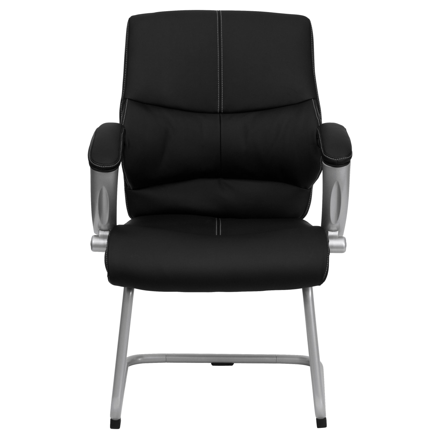 Flash Furniture Leathersoft Executive Side Chair, Black - Image 6