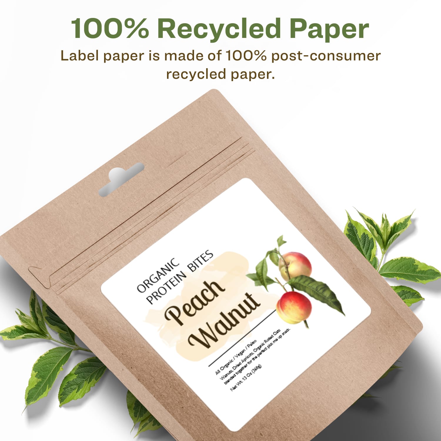 Avery Recycled Paper Labels, 94100-EWMP50, Square, 4in x 4in, White, Pack Of 200 - Image 3