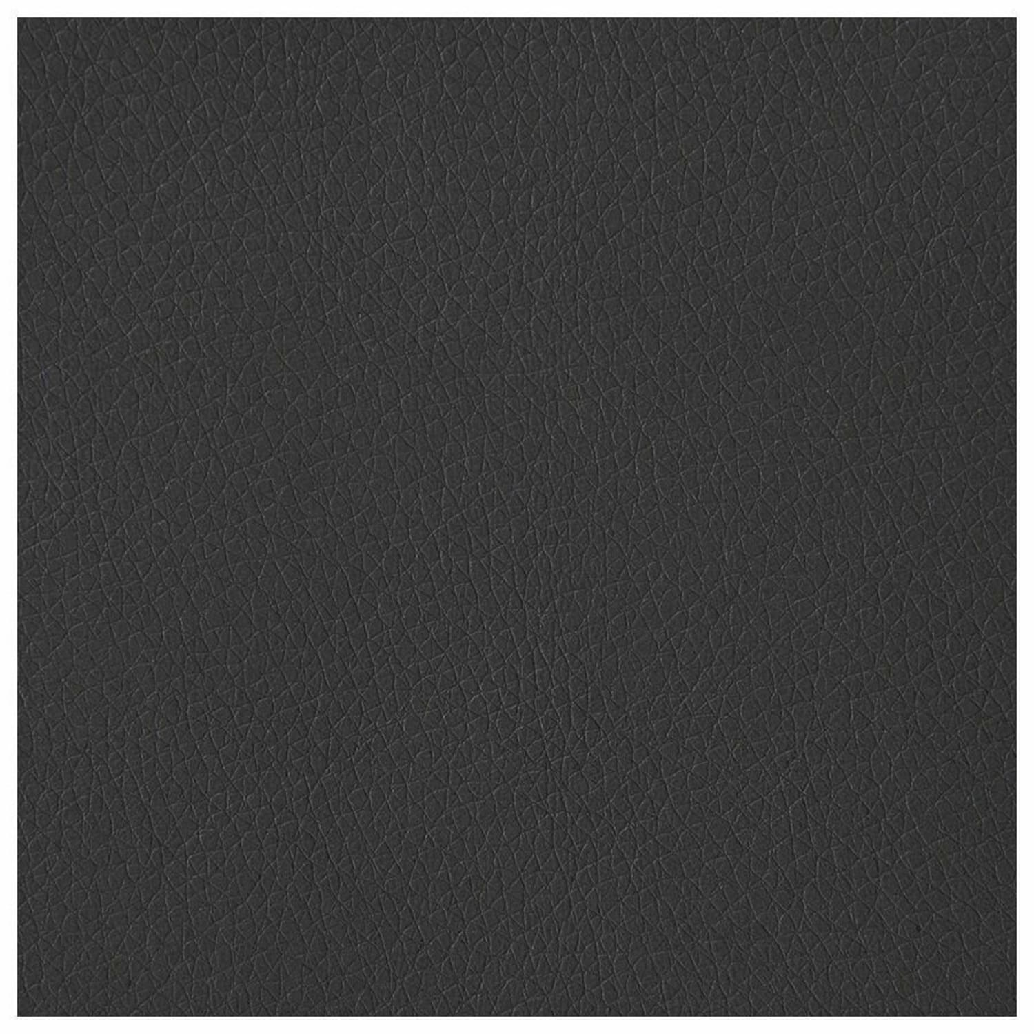 Lorell Bonded Leather High-Back Executive Chair, With Wood frame, Black/Medium Finish - Image 6