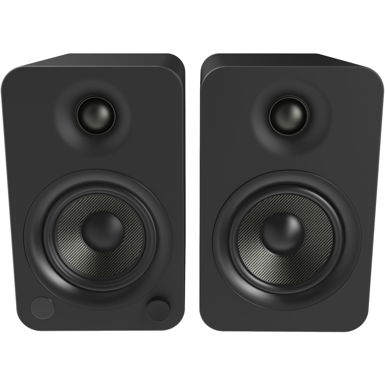 Kanto YU4MB 2.0 Bluetooth Speaker System - 70 W RMS - Matte Black - Bookshelf - 60 Hz to 20 kHz - USB - Image 3