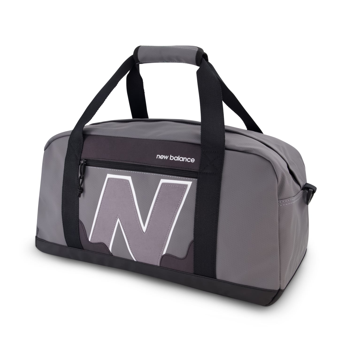 New Balance Legacy Duffel Bag, 9-5/8inH x 19-5/16inW x 9-1/8inD, Gray - Image 6