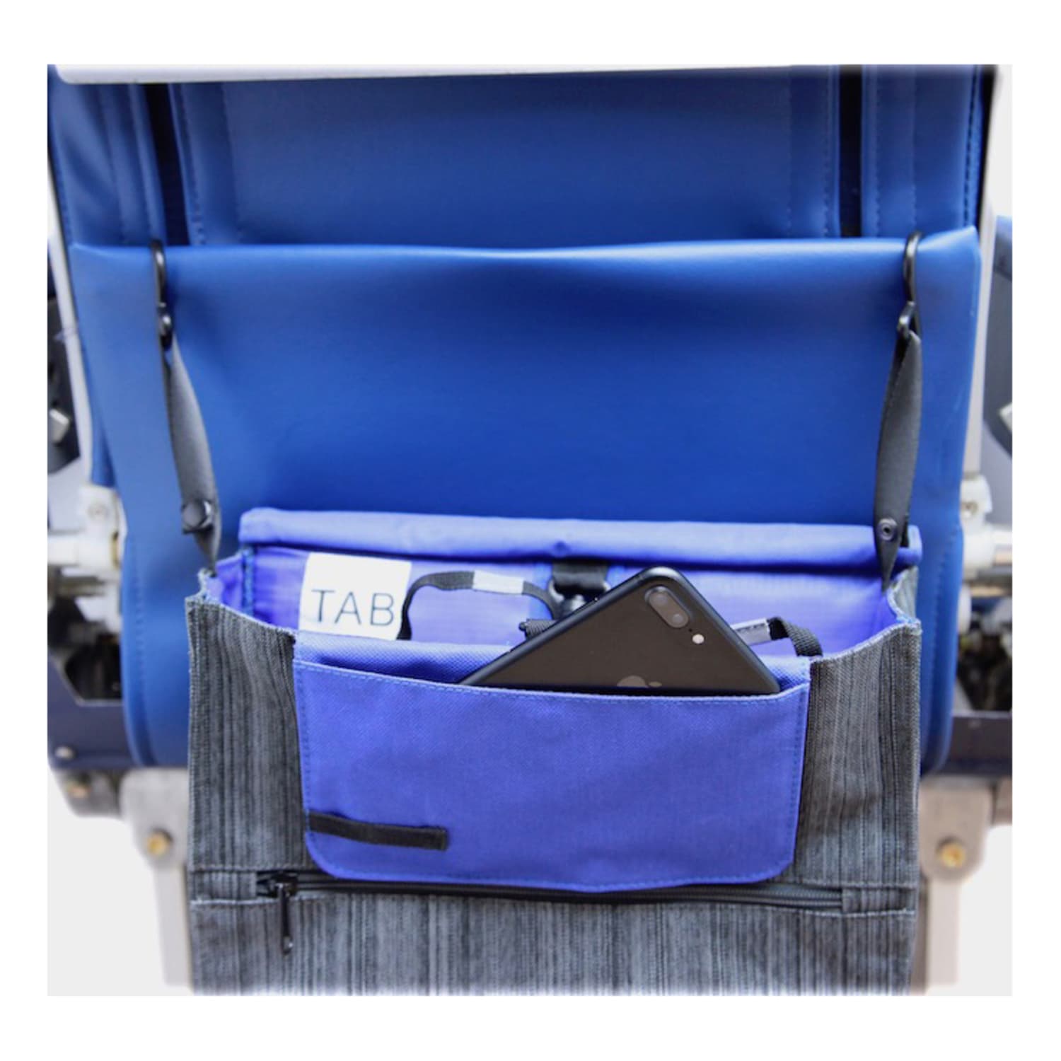 Walter + Ray Messenger Travel Organizer, Suit Gray - Image 4