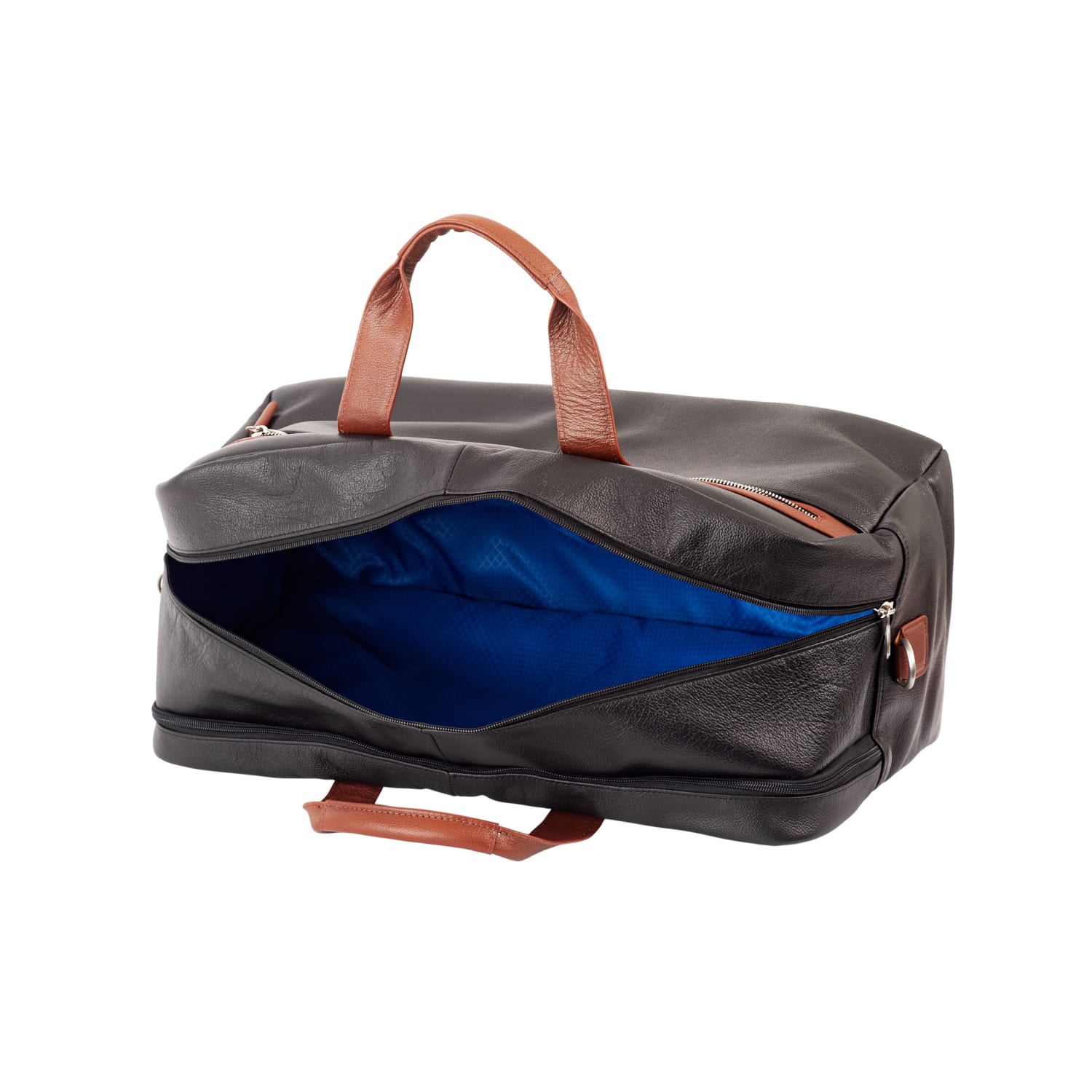 McKleinUSA Wellington Leather Laptop & Tablet Carry-All Duffel Bag, 13inH x 9inW x 21inD, Black - Image 3