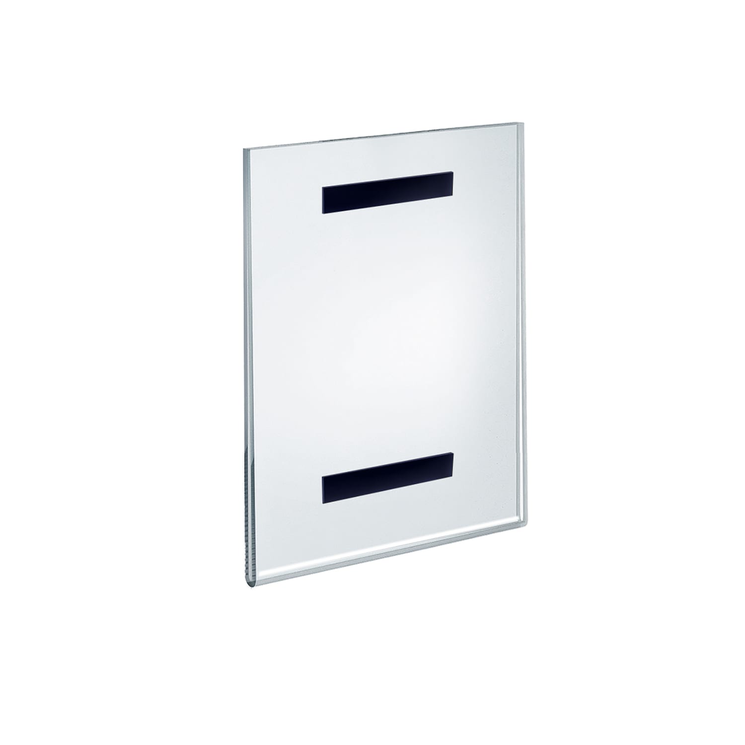 Azar Displays Acrylic Sign Holders With Magnetic Strips, 11in x 8 1/2in, Clear, Pack Of 10 - Image 3