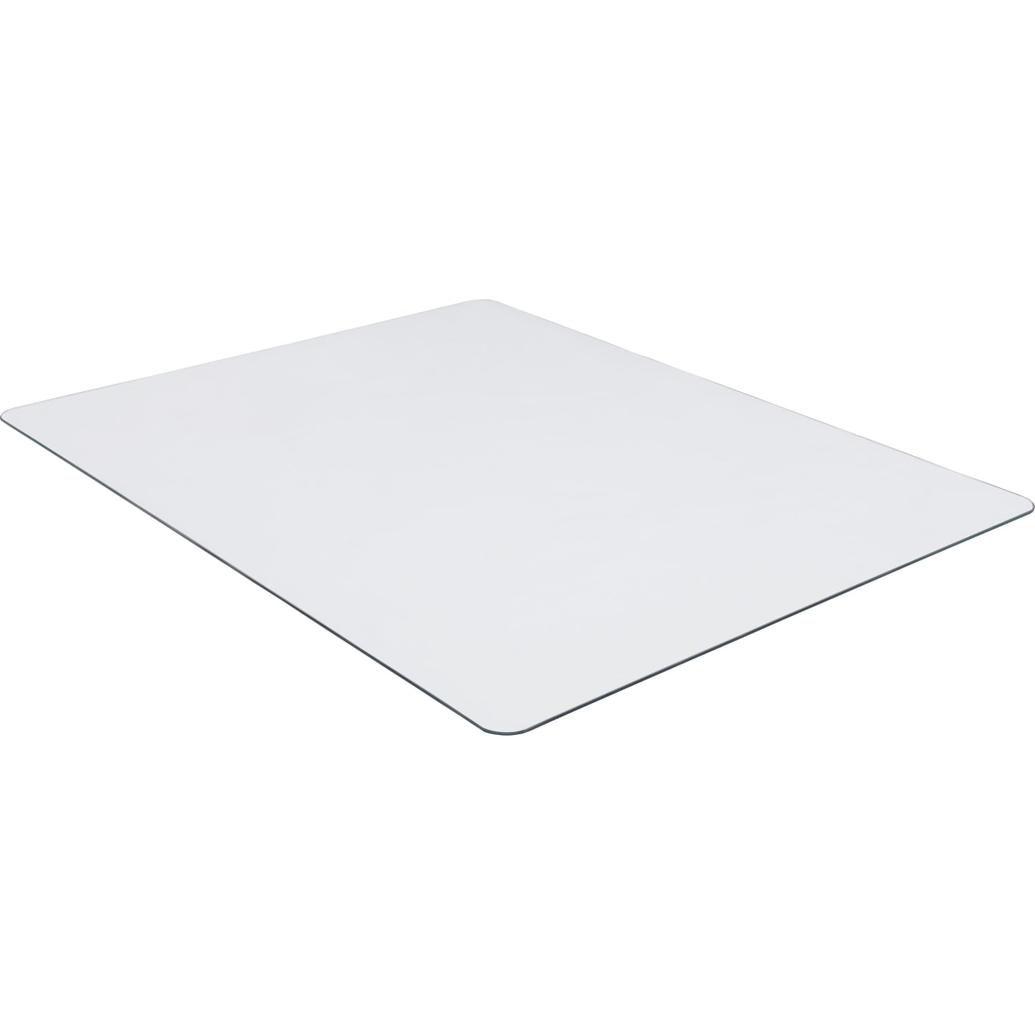 Lorell Tempered Glass Chair Mat, 48in x 60in, Clear - Image 3