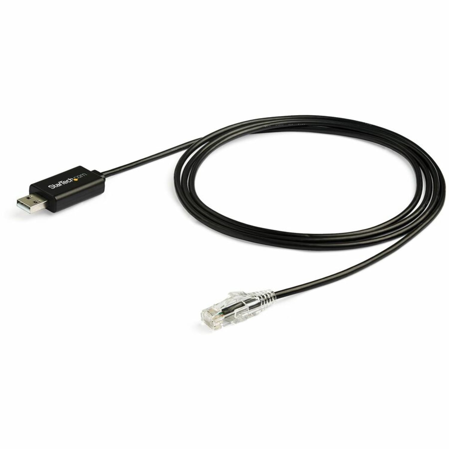 StarTech.com 6 ft / 1.8 m Cisco USB Console Cable - USB to RJ45 Rollover Cable - Transfer rates up to 460Kbps - M/M - Windows, Mac and Linux Compatible - Image 5