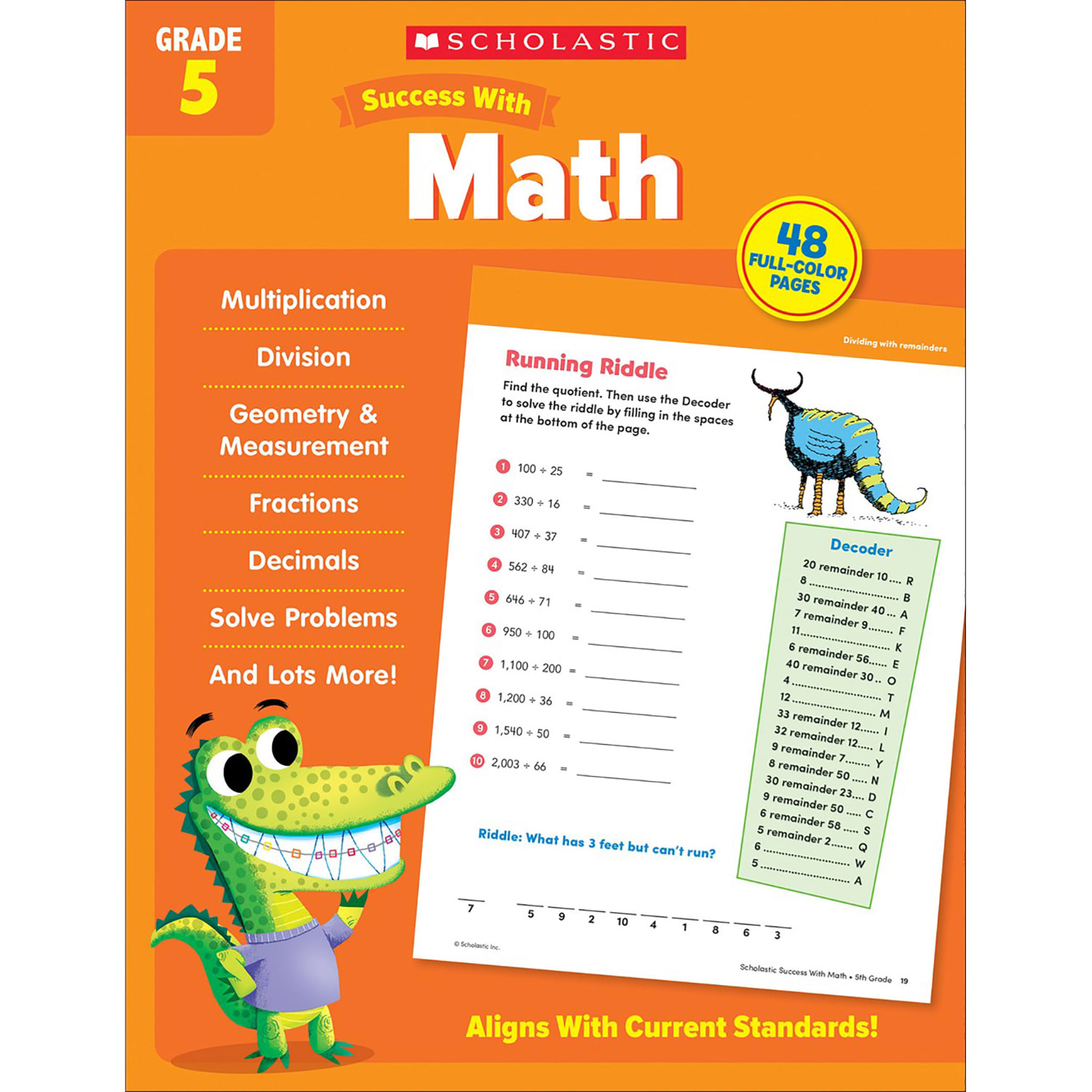 Scholastic Teacher Resources Grade Success Workbooks, 5th Grade, Set Of 4 Books - Image 5