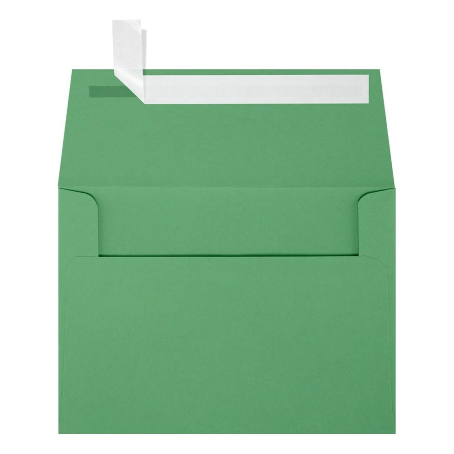 JAM Paper Stationery Set, 4 3/4in x 6 1/2in, 30% Recycled, Green/White, Set Of 25 Cards And Envelopes - Image 3