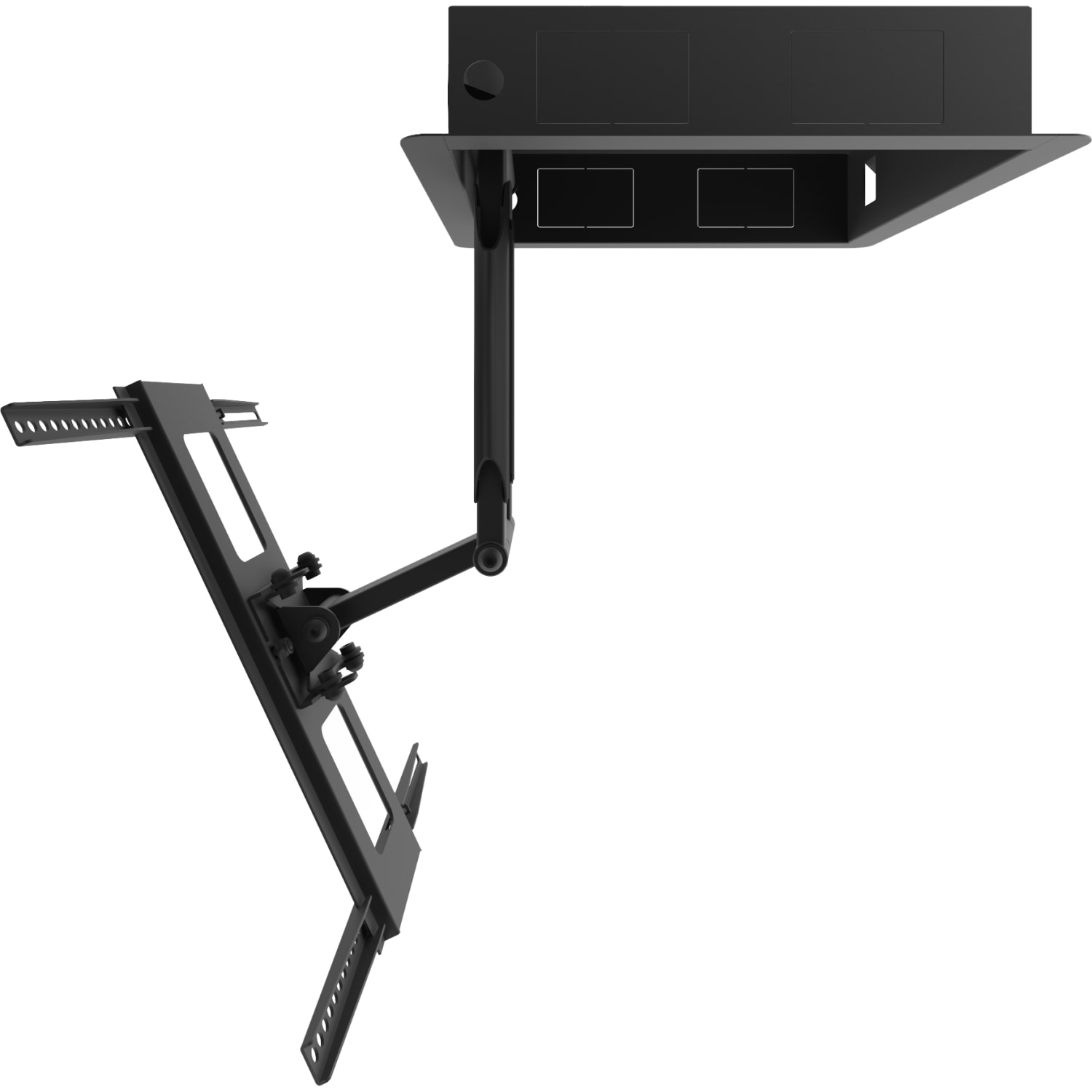Kanto R300 Wall Mount for TV - Black - 1 Display(s) Supported - 55in Screen Support - 80 lb Load Capacity - 400 x 400, 100 x 100 - 1 - Image 5