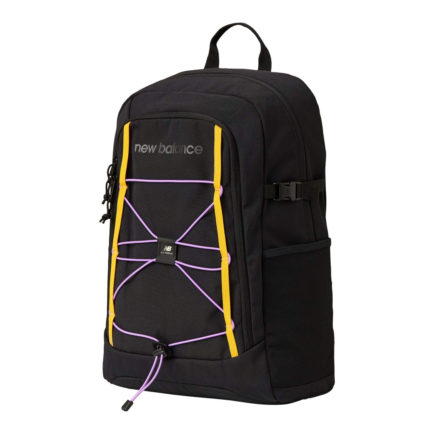 New Balance Terrain Bungee Backpack With 14in Laptop Pocket, Black - Image 3