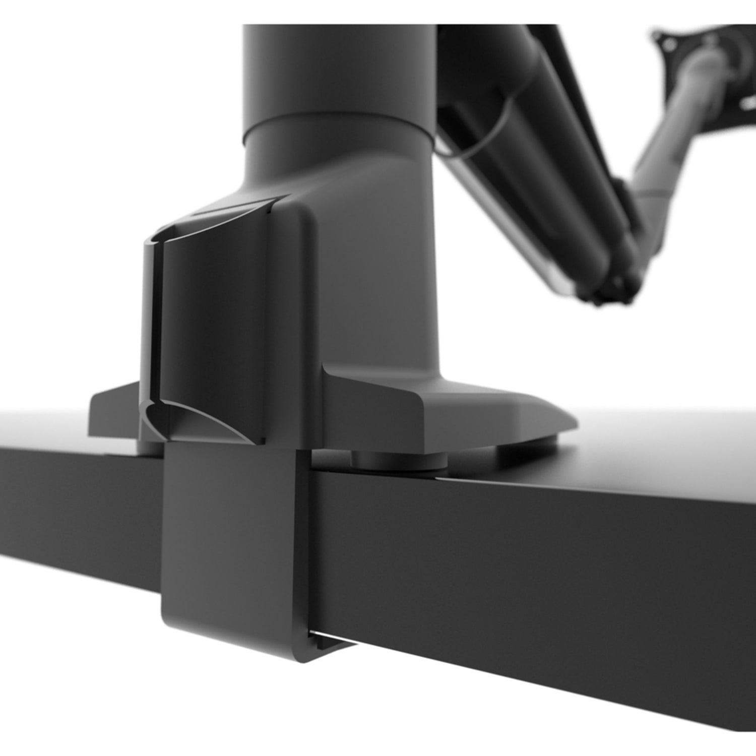 Kanto DMS1000 Desk Mount for Monitor - Black - Height Adjustable - 1 Display(s) Supported - 32in Screen Support - 16.50 lb Load Capacity - 75 x 75, 100 x 100 - Aluminum - 1 - Image 3