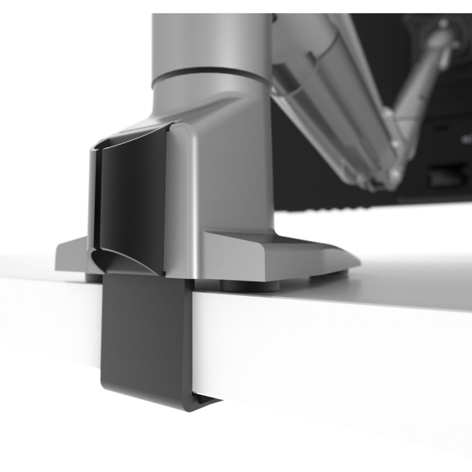 Kanto DMS1000S Desk Mount for Monitor - Silver - Height Adjustable - 1 Display(s) Supported - 32in Screen Support - 16.50 lb Load Capacity - 75 x 75, 100 x 100 - Aluminum - 1 - Image 3