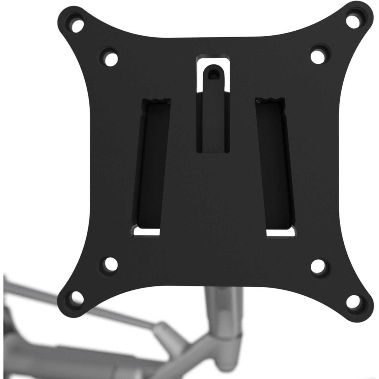 Kanto DMS2000S Desk Mount for Monitor - Silver - Height Adjustable - 2 Display(s) Supported - 32in Screen Support - 36.38 lb Load Capacity - 75 x 75, 100 x 100 - Aluminum - 1 - Image 5