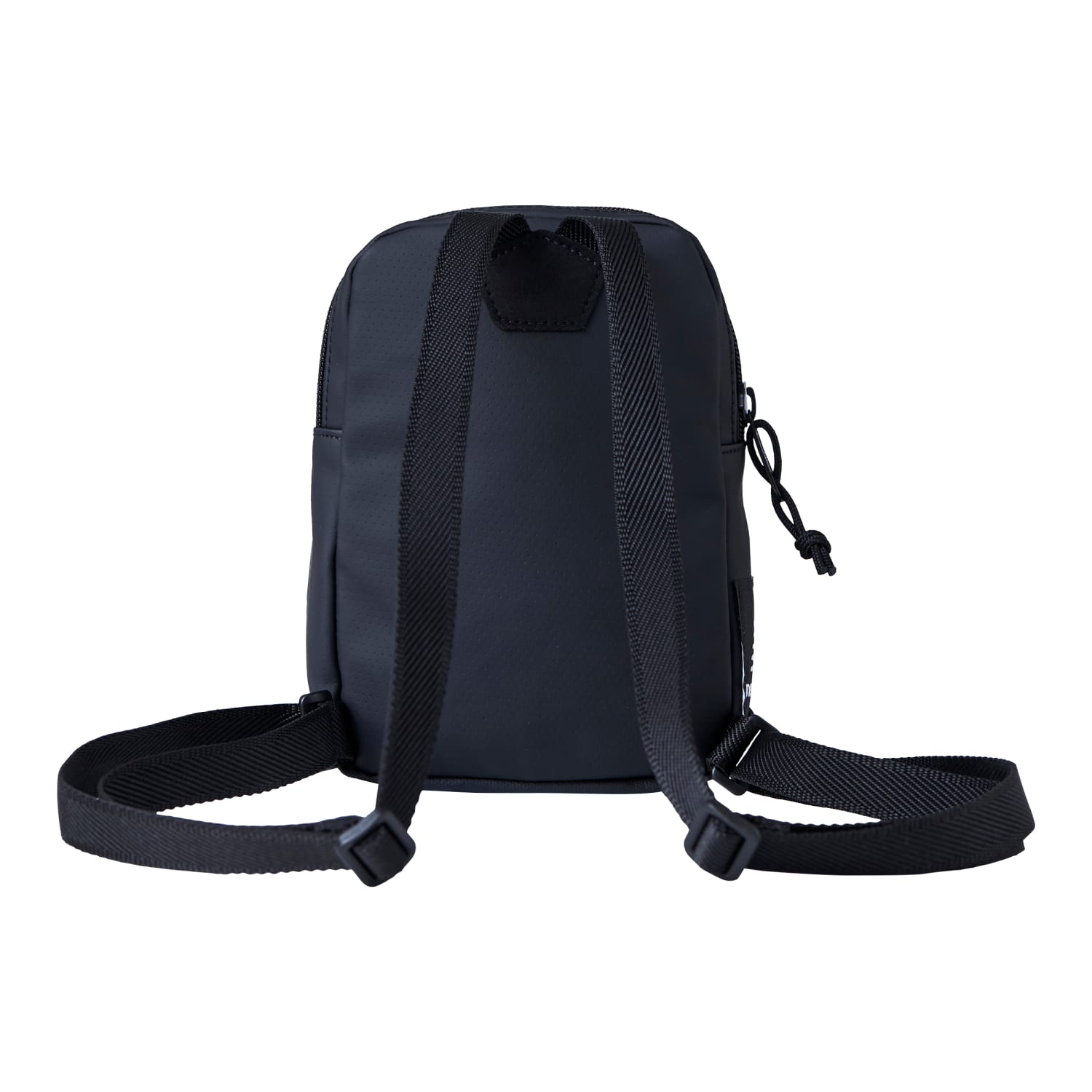New Balance Legacy Micro Backpack, 7-1/8inH x 16-15/16inW x 2-1/4inD, Black/Red - Image 4