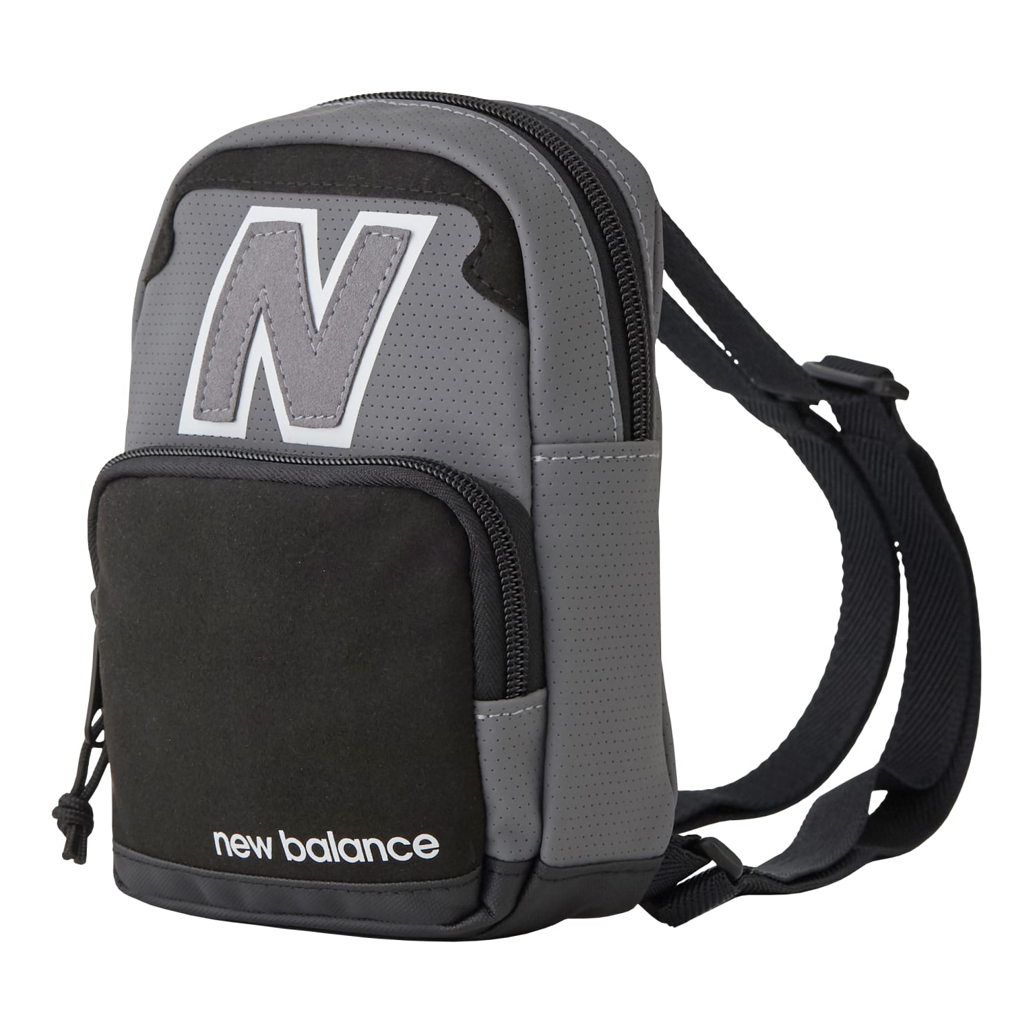 New Balance Legacy Micro Backpack, 7-1/8inH x 16-15/16inW x 2-1/4inD, Gray - Image 4