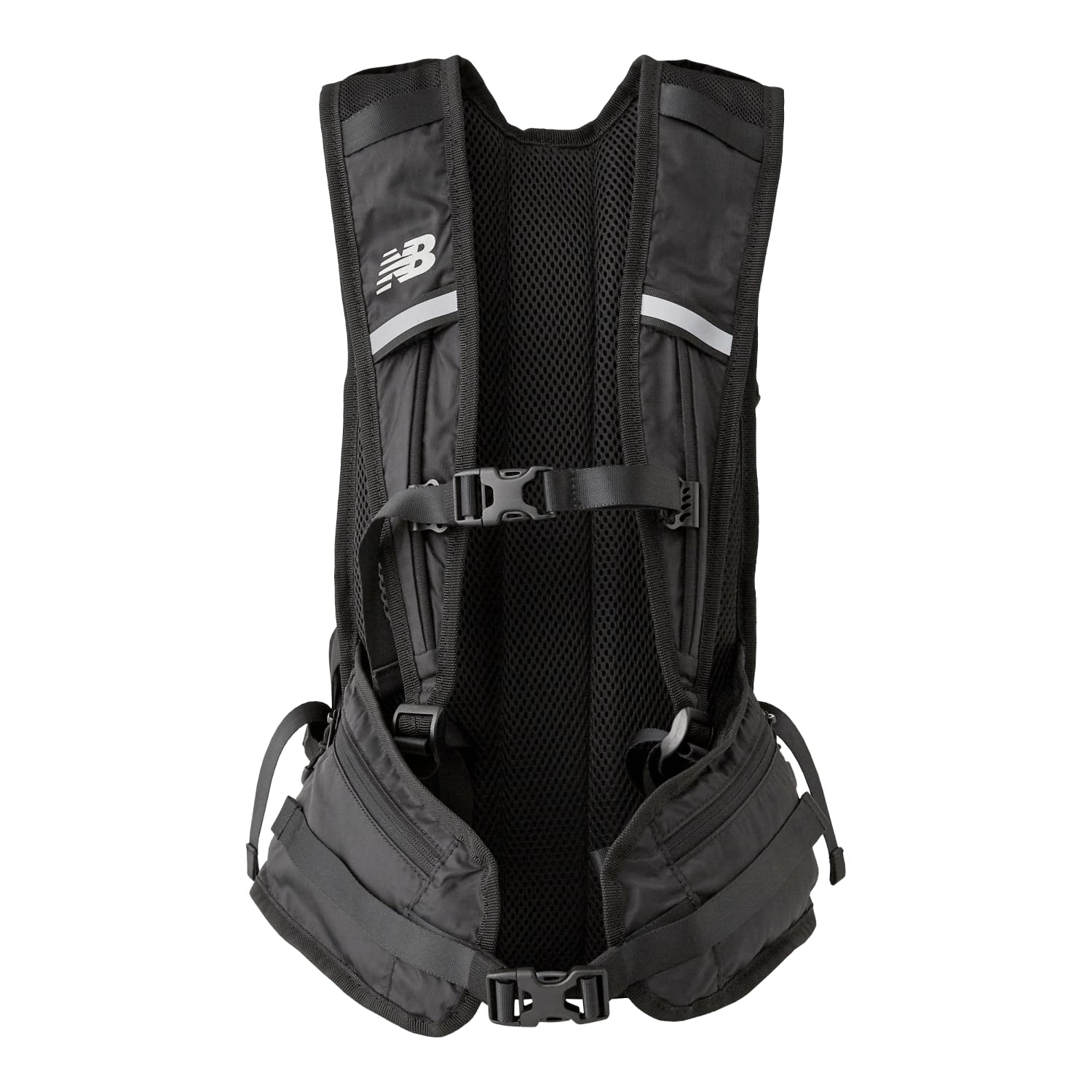 New Balance Running 15L Backpack, 17-1/2inH x 9-1/4inW x 5-1/8inD, Black - Image 3