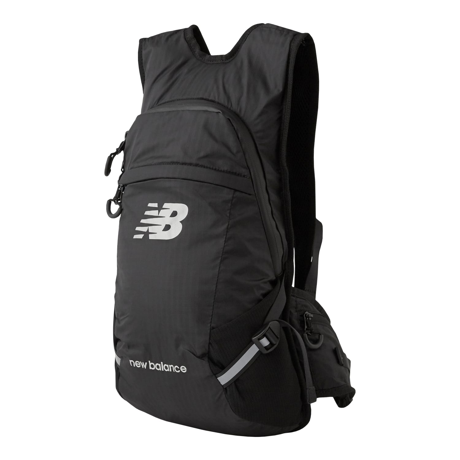 New Balance Running 15L Backpack, 17-1/2inH x 9-1/4inW x 5-1/8inD, Black - Image 4