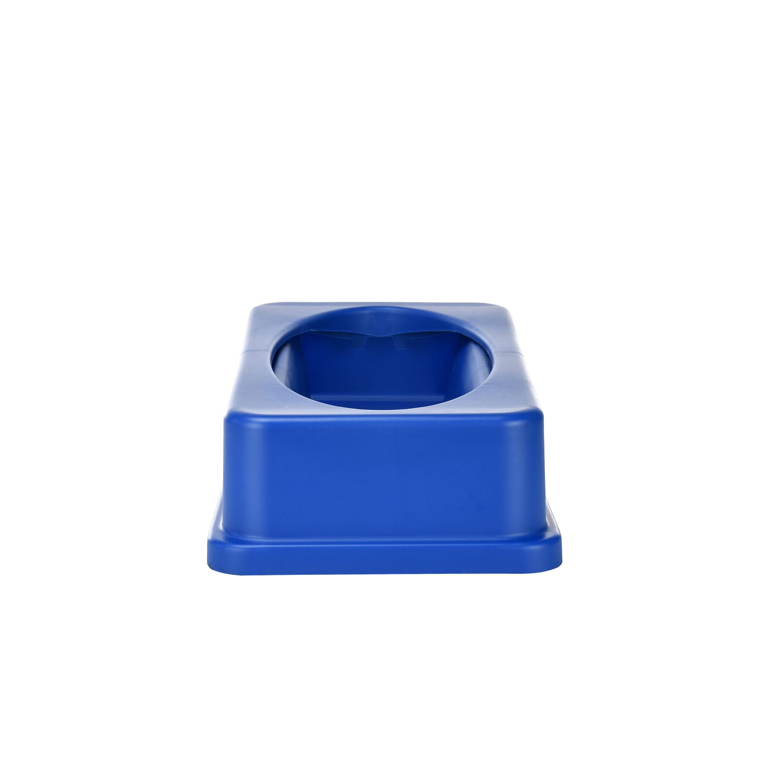 Alpine Slim Swinging Trash Can Lids, 20in x 12in, Blue, Pack Of 2 Lids - Image 4