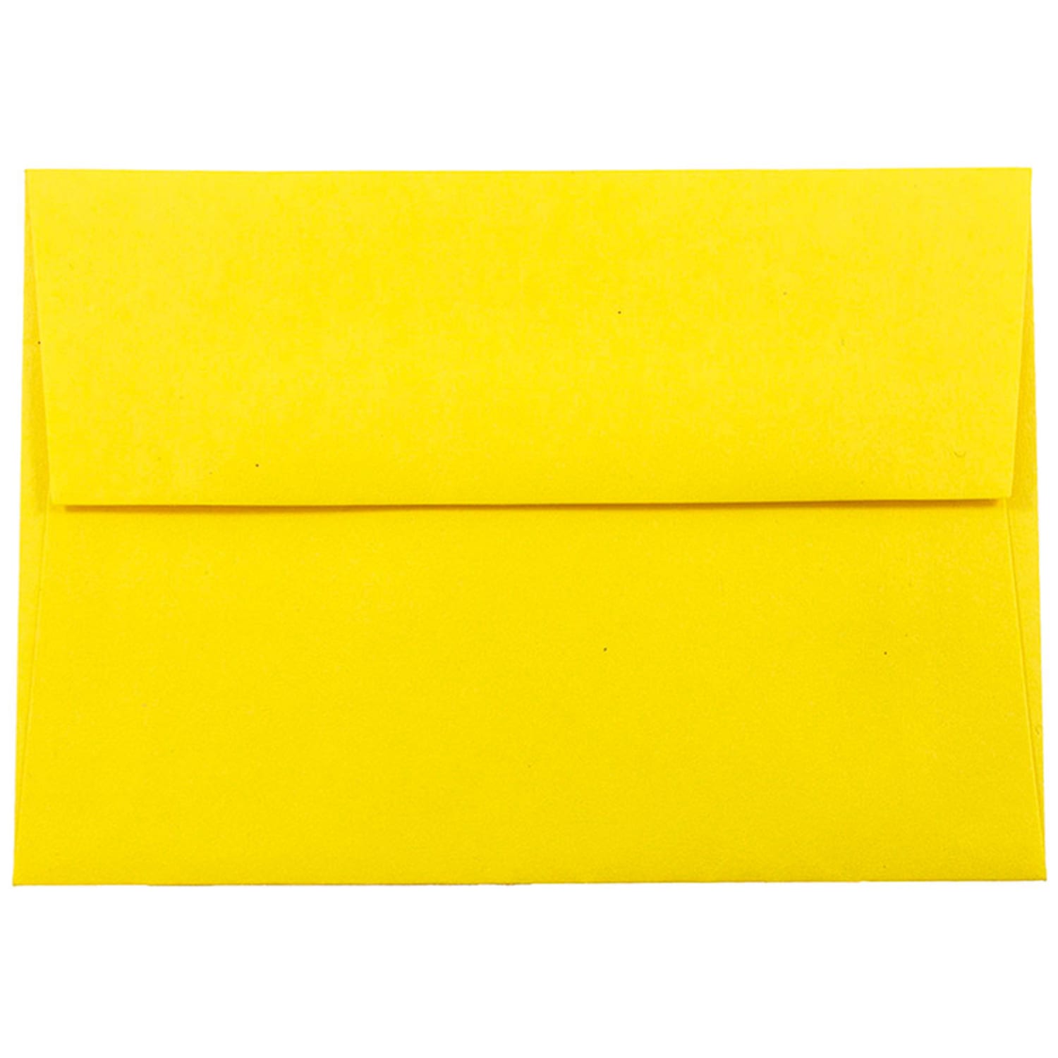 JAM Paper Stationery Set, 4 3/4in x 6 1/2in, 30% Recycled, Yellow/White, Set Of 25 Cards And Envelopes - Image 3