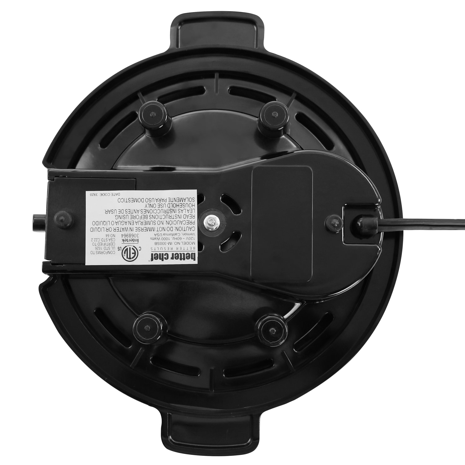 Better Chef Electric Buffet Range Burner, Black - Image 4