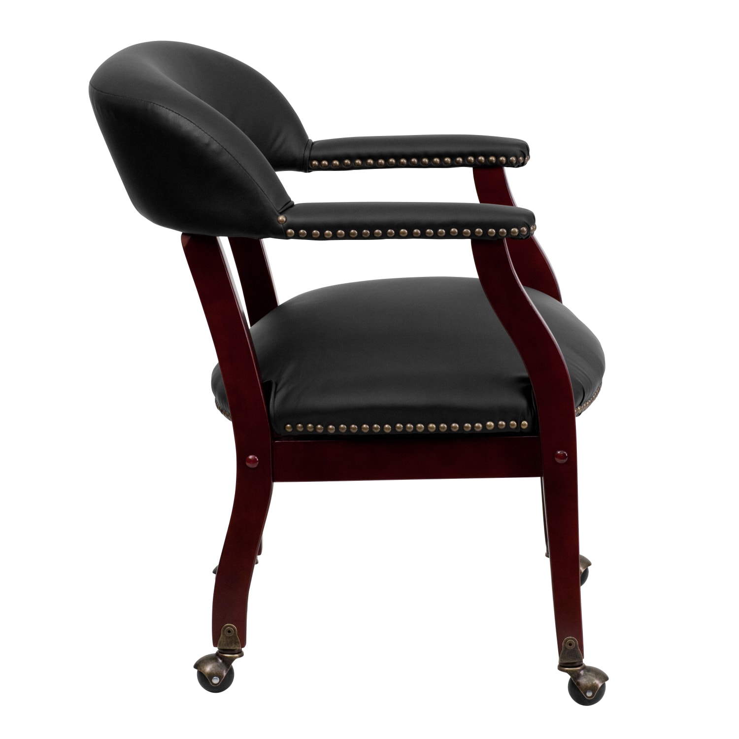 Flash Furniture Leathersoft Conference Chairs, Black - Image 10