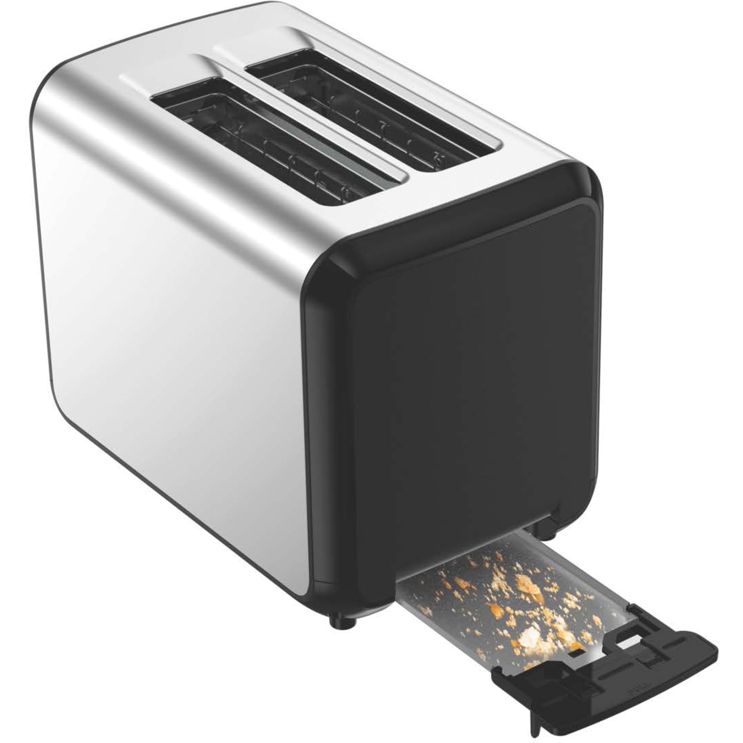 Krups My Memory Digital 2-Slot Toaster, 11-5/8inH x 7-1/8inW x 10-7/8inD, Silver/Black - Image 5