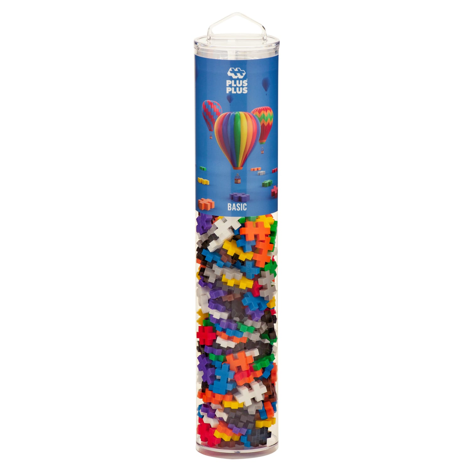 Plus-Plus Building Blocks 240-Piece Tube, Basic Colors - Image 6