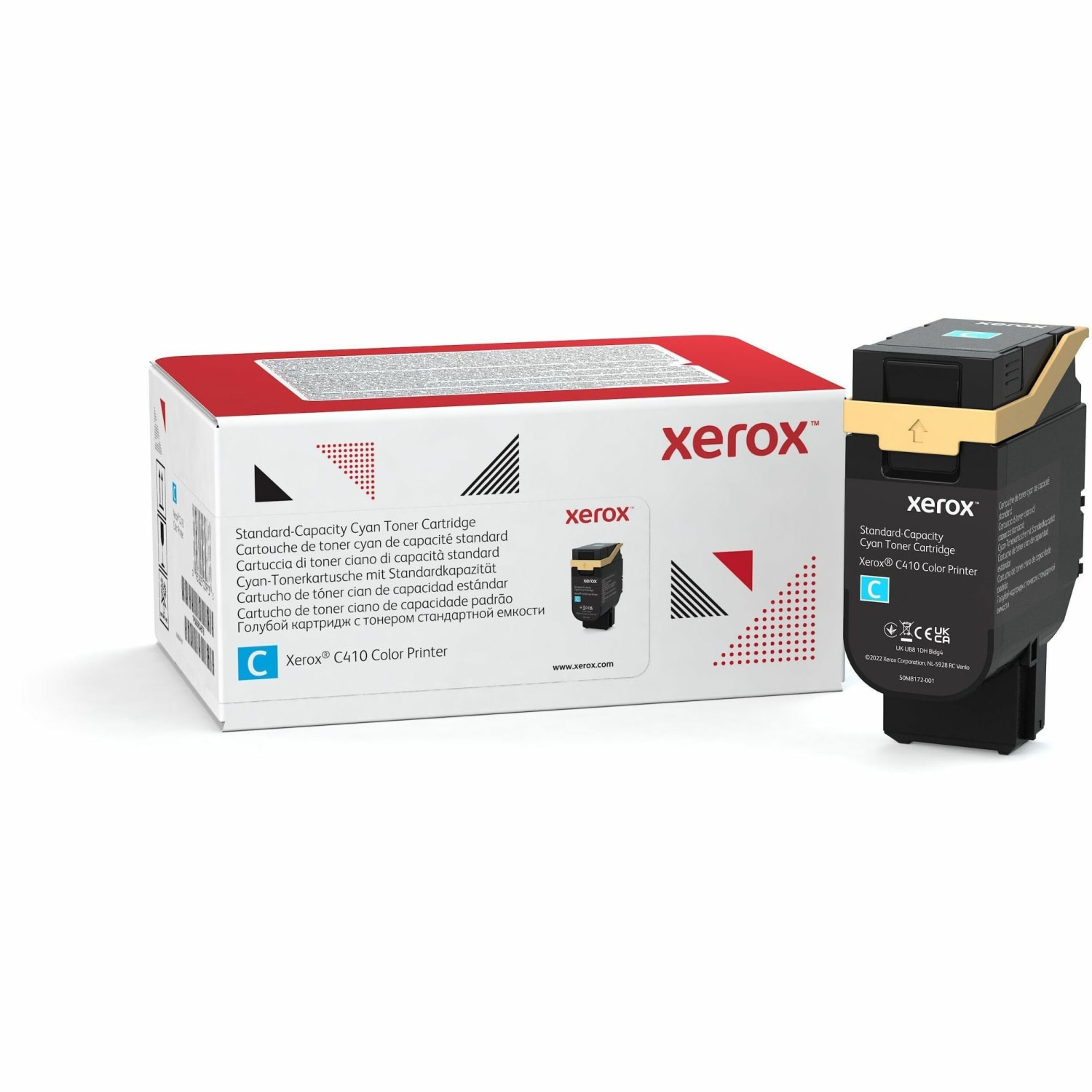 VersaLink C415 Color Multifunction Printer Cyan Standard capacity Toner Cartridge (2000 Pages) - 006R04678
