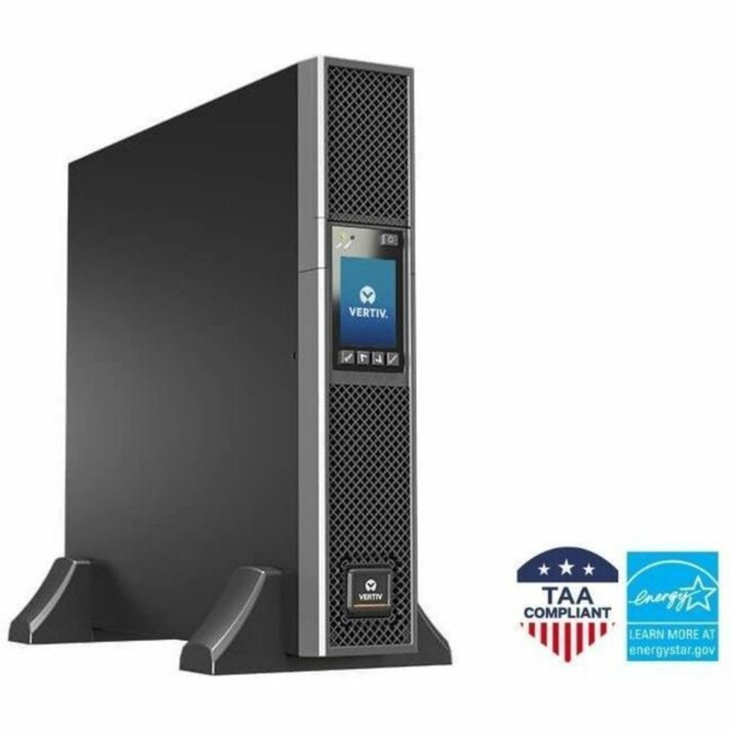 Vertiv Liebert TAA 72V External Battery Cabinet for Liebert GXT5 VRLA UPS - 9 Ah Rack/Tower with TAA-compliant lead-acid batteries - Image 4