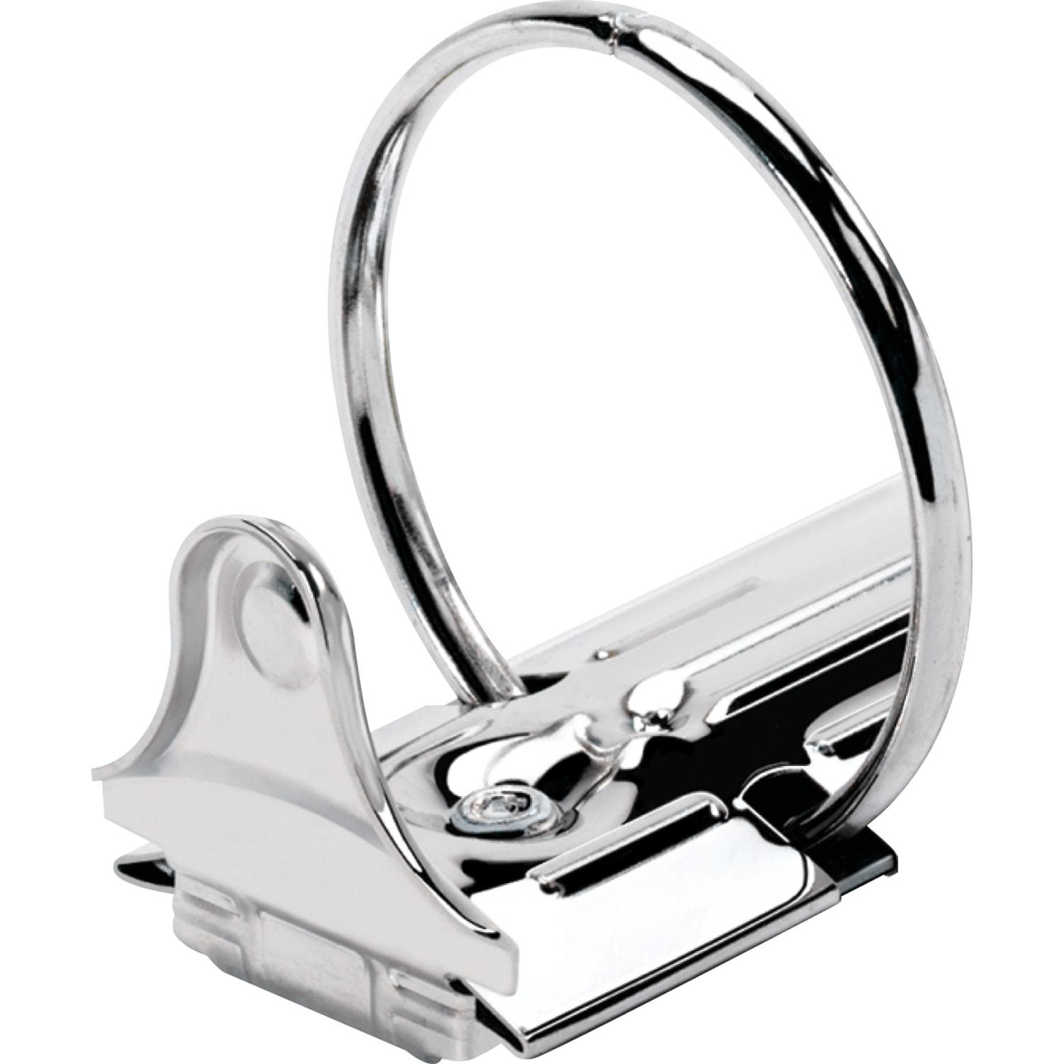 Business Source View 3-Ring Binder, 2in Round Rings, White - Image 5