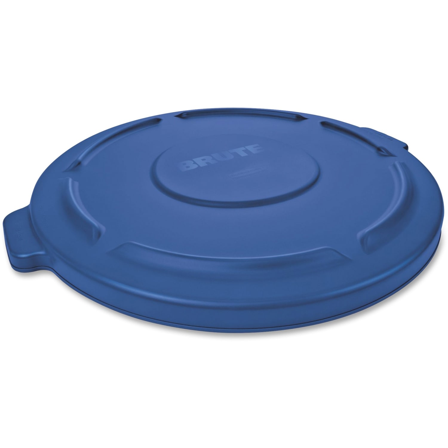 Rubbermaid Commercial 32-gallon Brute Container Lid - Plastic - Blue - 6 / Carton - Image 3