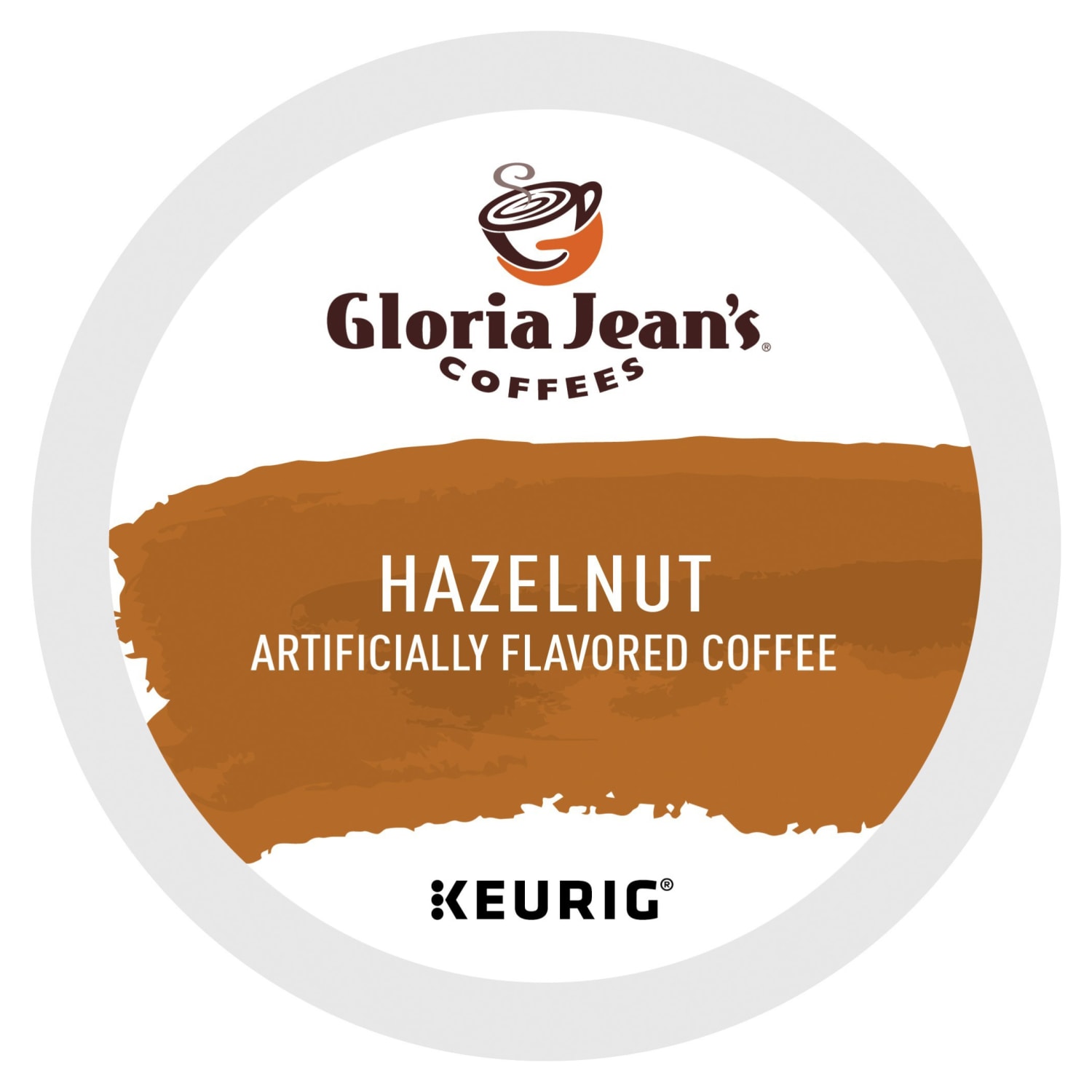 Gloria Jeans Coffees Single-Serve Coffee K-Cup Pods, Hazelnut, Carton Of 24 - Image 3