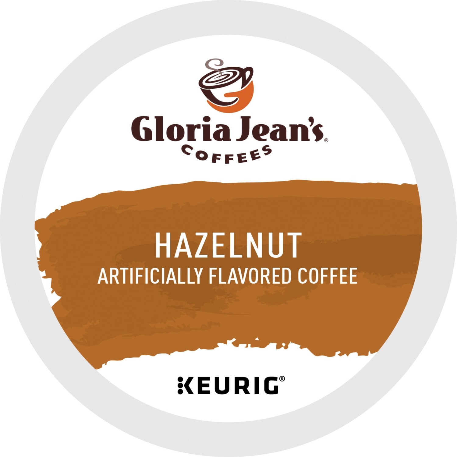 Gloria Jeans Coffees Single-Serve Coffee K-Cup Pods, Hazelnut, Carton Of 24 - Image 4