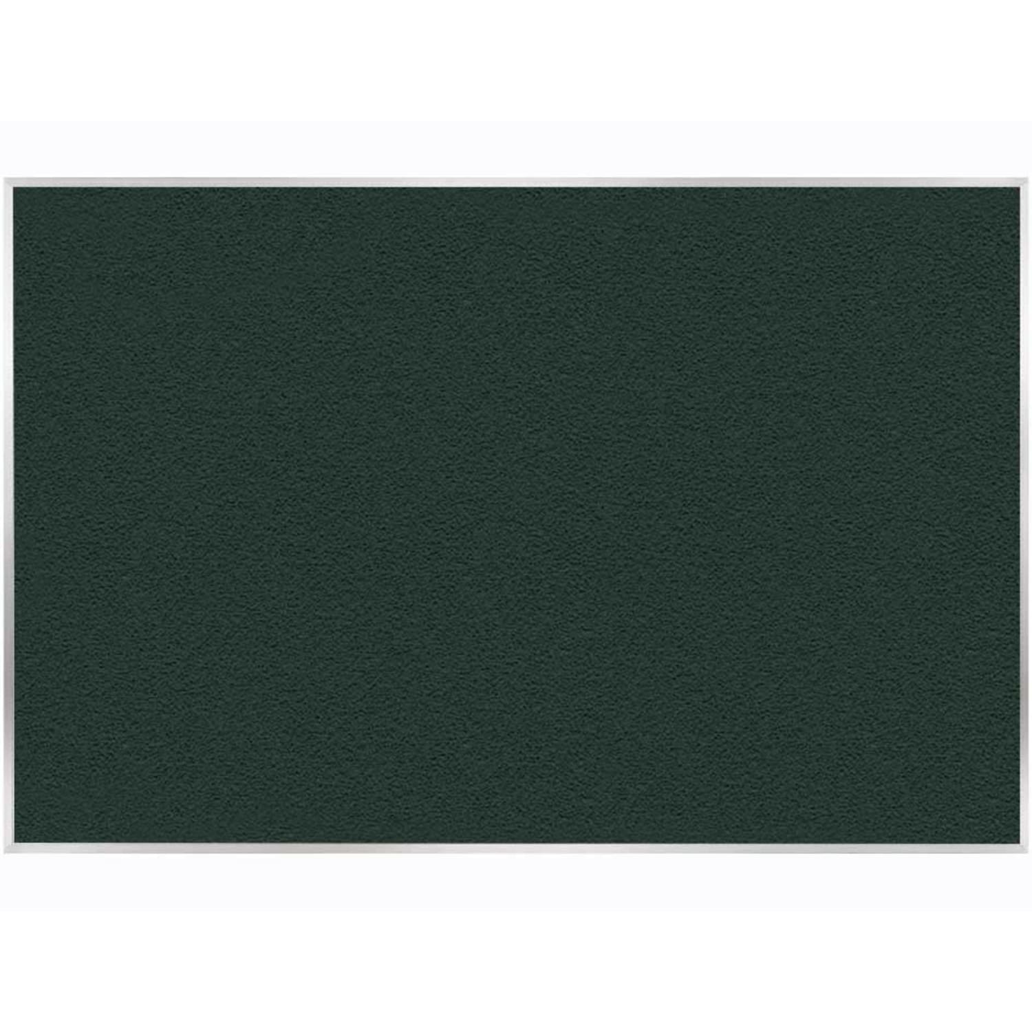 Ghent Vinyl Bulletin Board, 48inH x 144inW, Aluminum Frame, Ebony