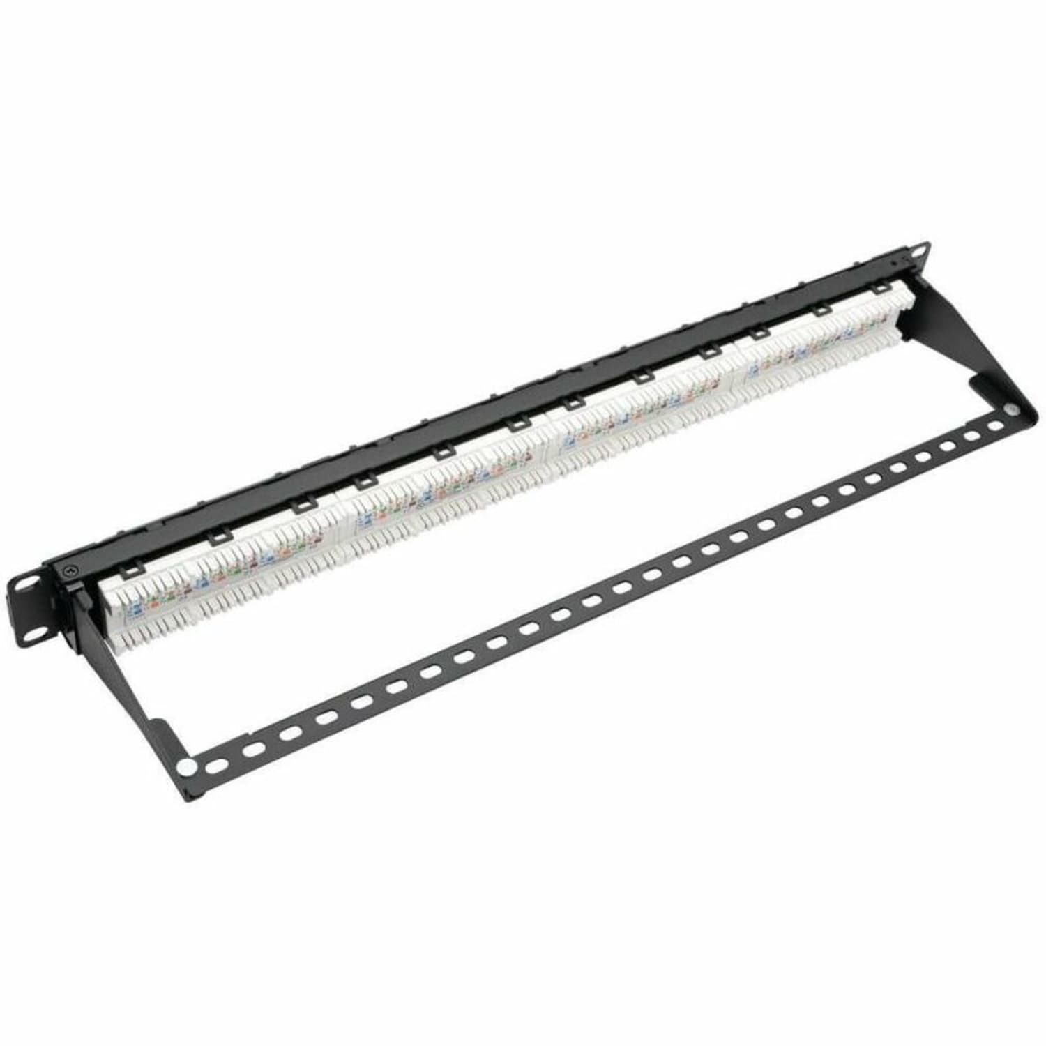 Eaton Tripp Lite Series 24-Port 1U Rack-Mount Cat6a/Cat6/Cat5e 110 Patch Panel with Cable Management Bar, 110 Punchdown, RJ45, TAA - N2520246A - Image 5