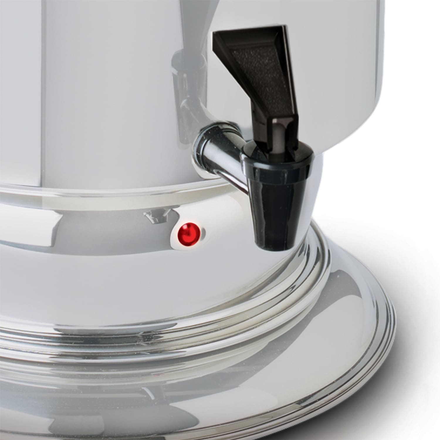 West Bend 55-Cup Commercial Coffee Urn, Silver - Image 3