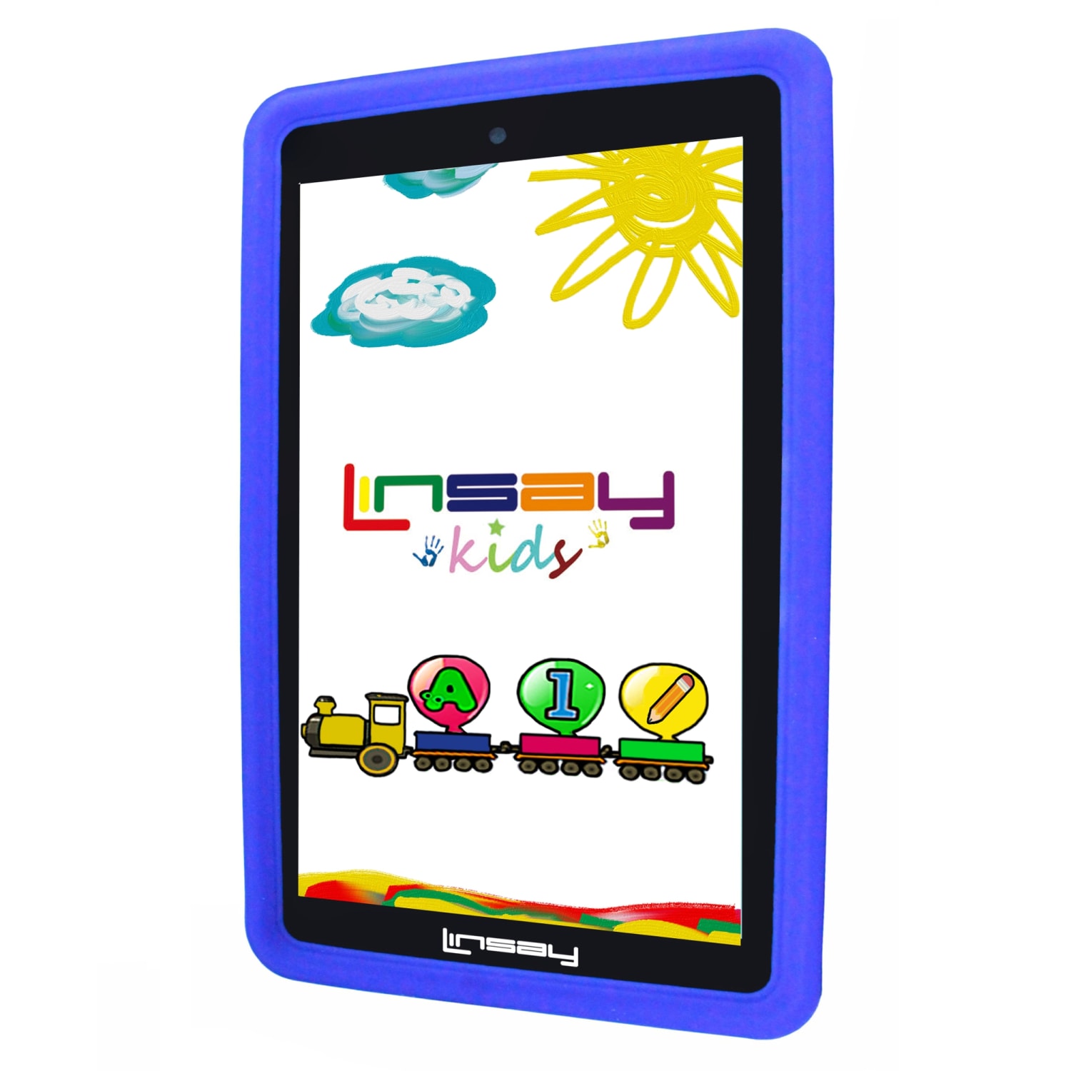 Linsay F7 Tablet, 7in Screen, 2GB Memory, 64GB Storage, Android 13, Kids Blue, F7UHDKIDSBLUEP - Image 3