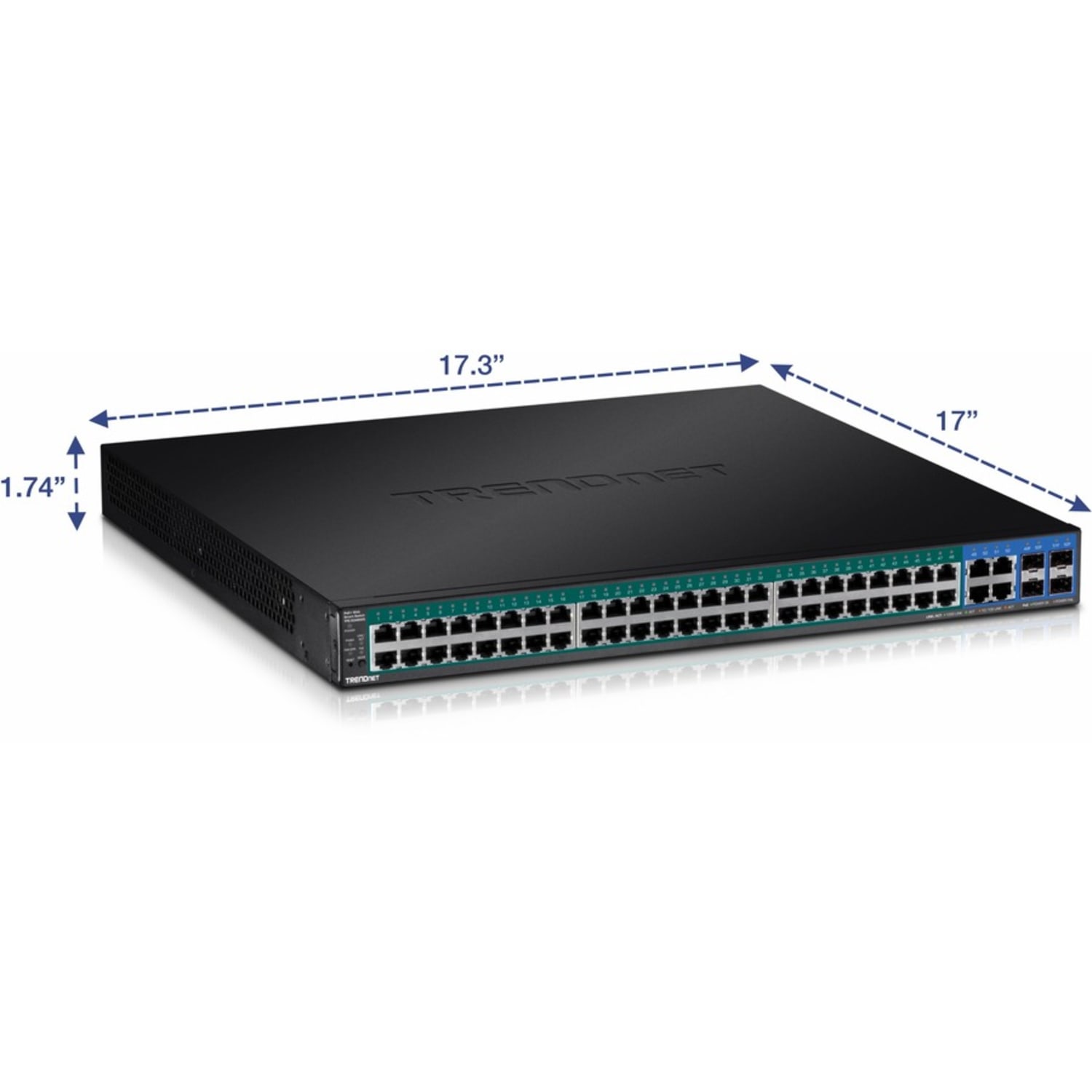 TRENDnet 52-Port Web Smart PoE+ Switch - Image 5