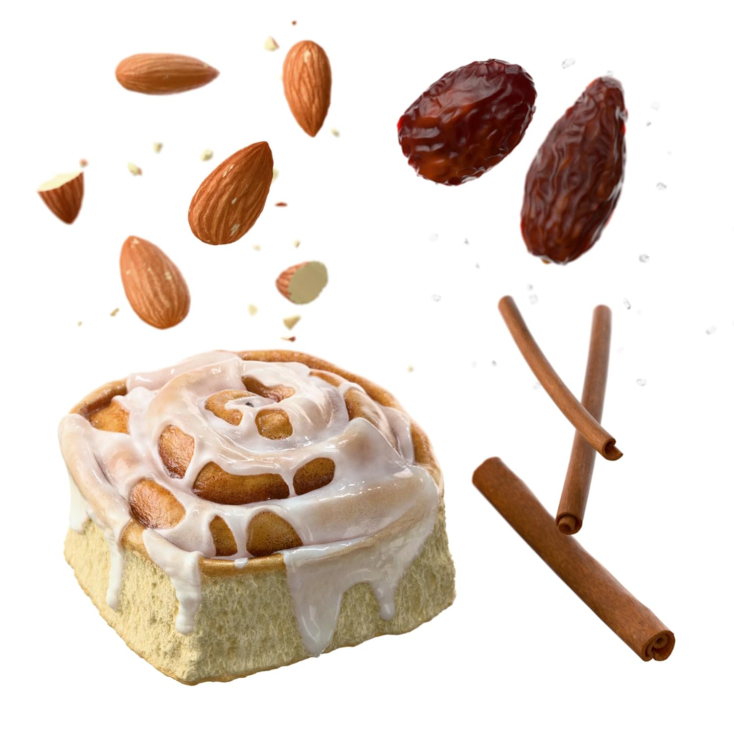 Bearded Brothers Cinnamon Roll Energy Bars, 1.9 Oz, Total Qty 10 - Image 6