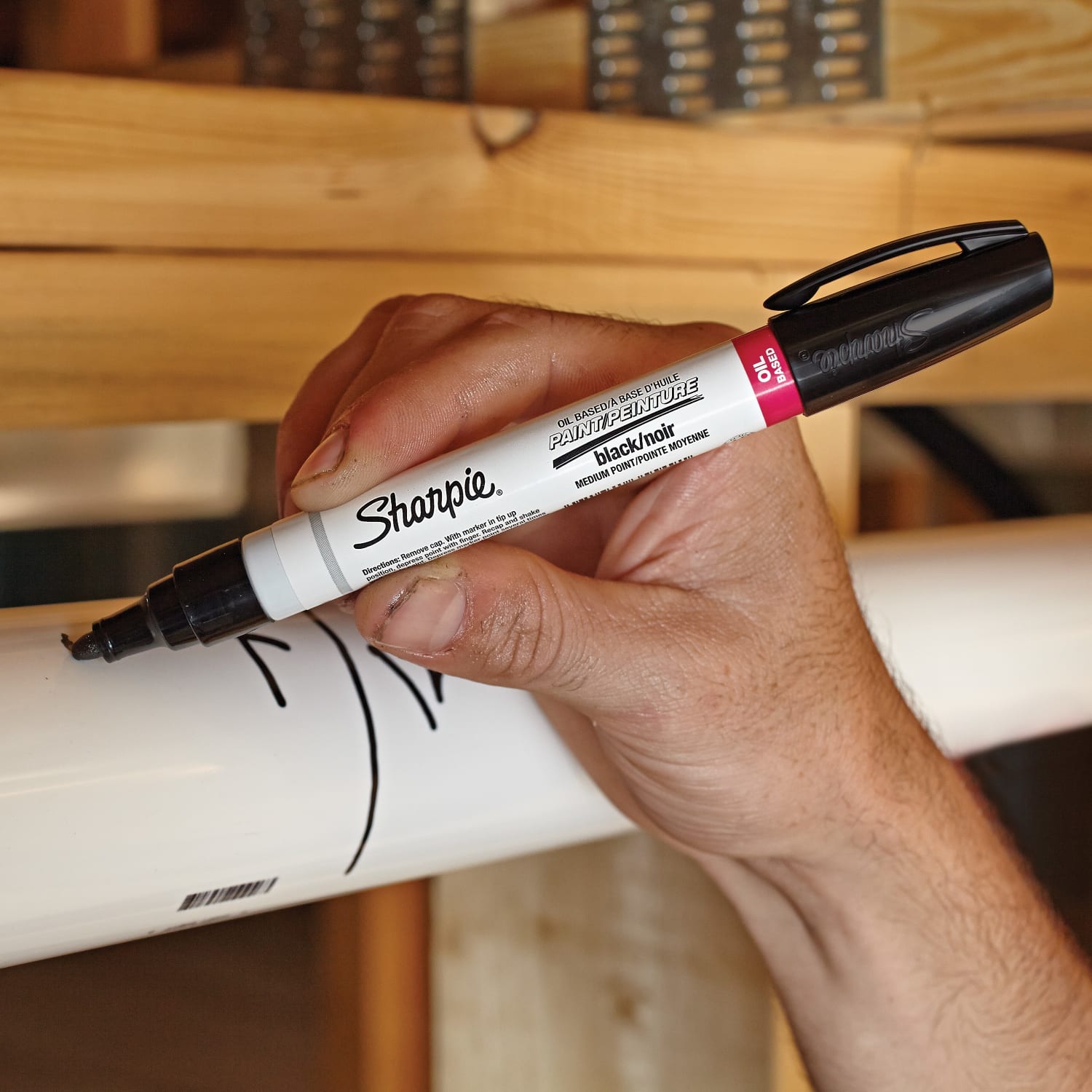 Sharpie Paint Marker, Bullet Point, Black - Image 5