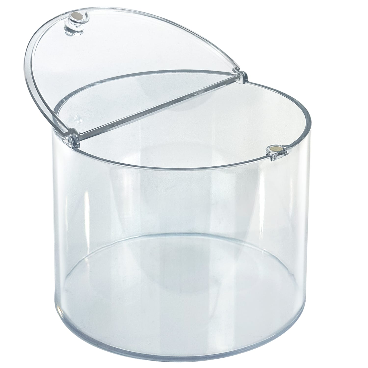 Azar Displays Round Candy Bin, 7-3/4in x 6-1/2in, Clear - Image 3