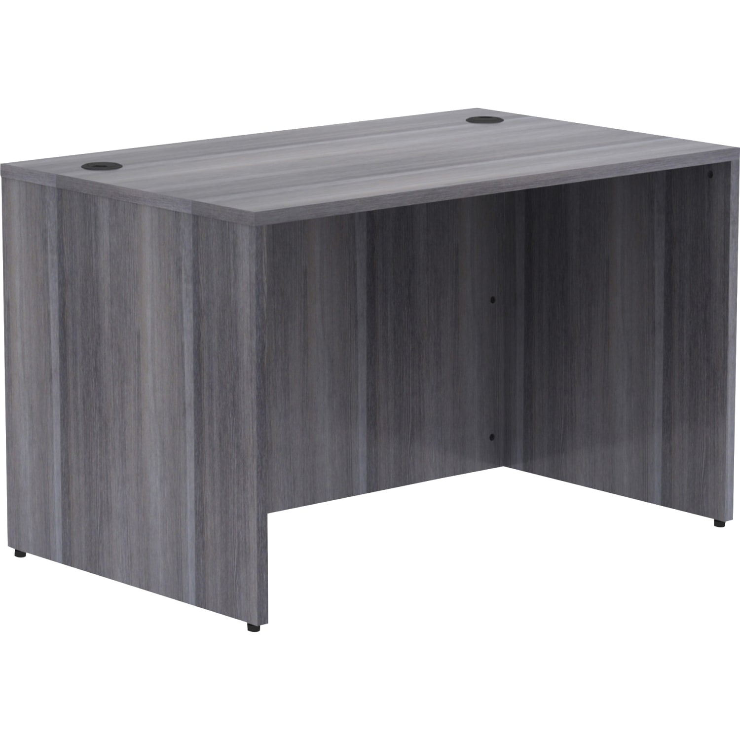 Lorell Essentials 48inW Computer Desk, Charcoal - Image 3