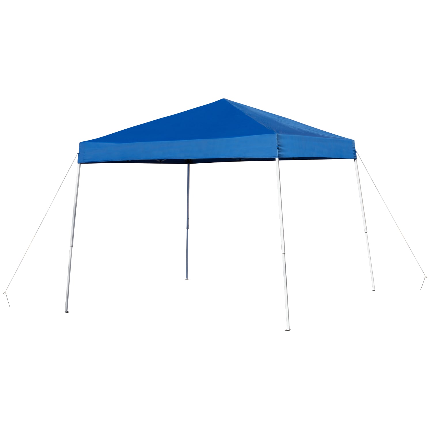 Flash Furniture Outdoor Pop-Up Event Canopy Tent With Carry Bag, 97-1/2inH x 94inW x 94inD, Blue - Image 4