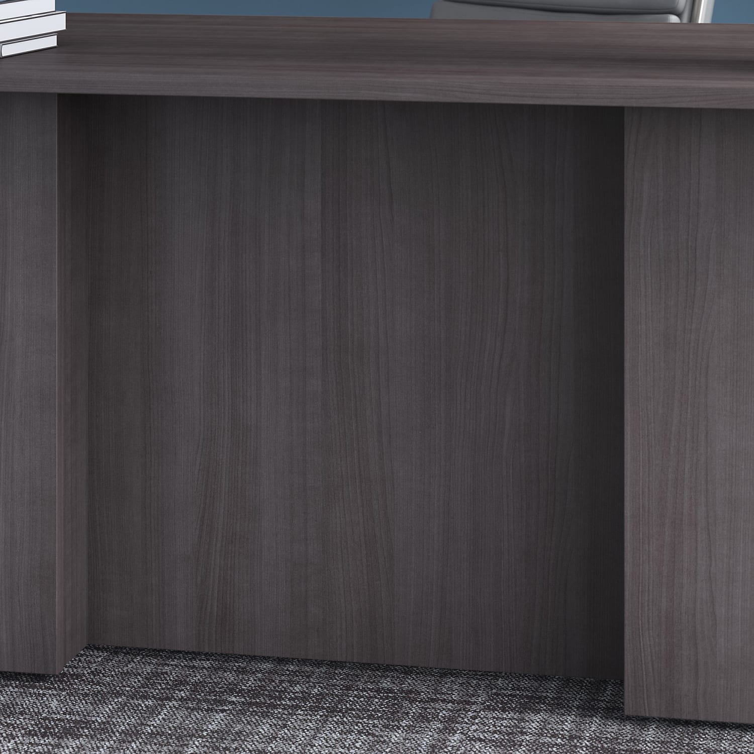 Bush Business Furniture Office 500 72inW Executive Computer Desk, Storm Gray, Standard Delivery - Image 5