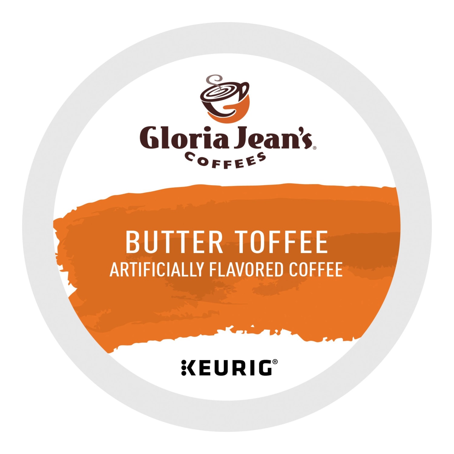 Gloria Jeans Coffees Single-Serve Coffee K-Cup Pods, Butter Toffee, Carton Of 24 - Image 3