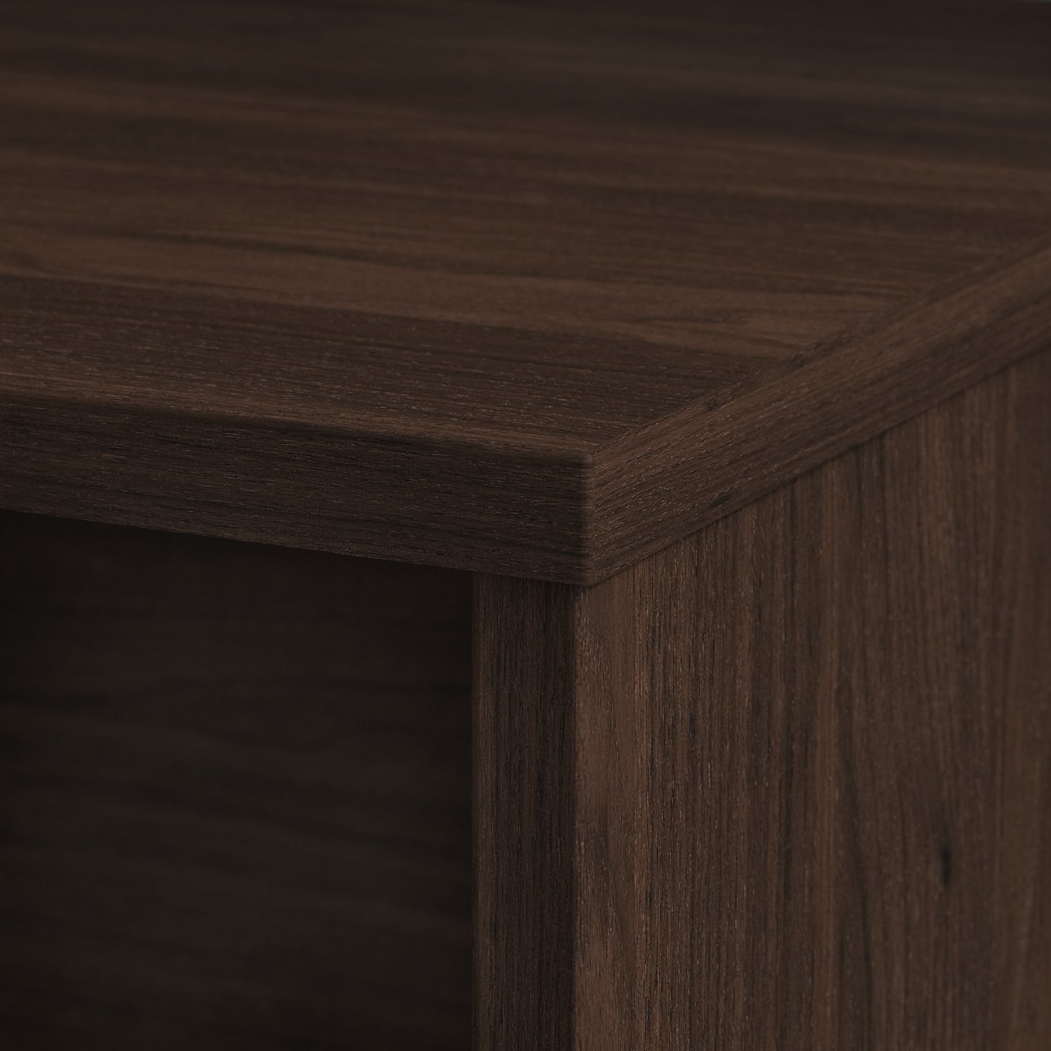 Bush Business Furniture Office 500 72inW Credenza Computer Desk, Black Walnut, Standard Delivery - Image 5