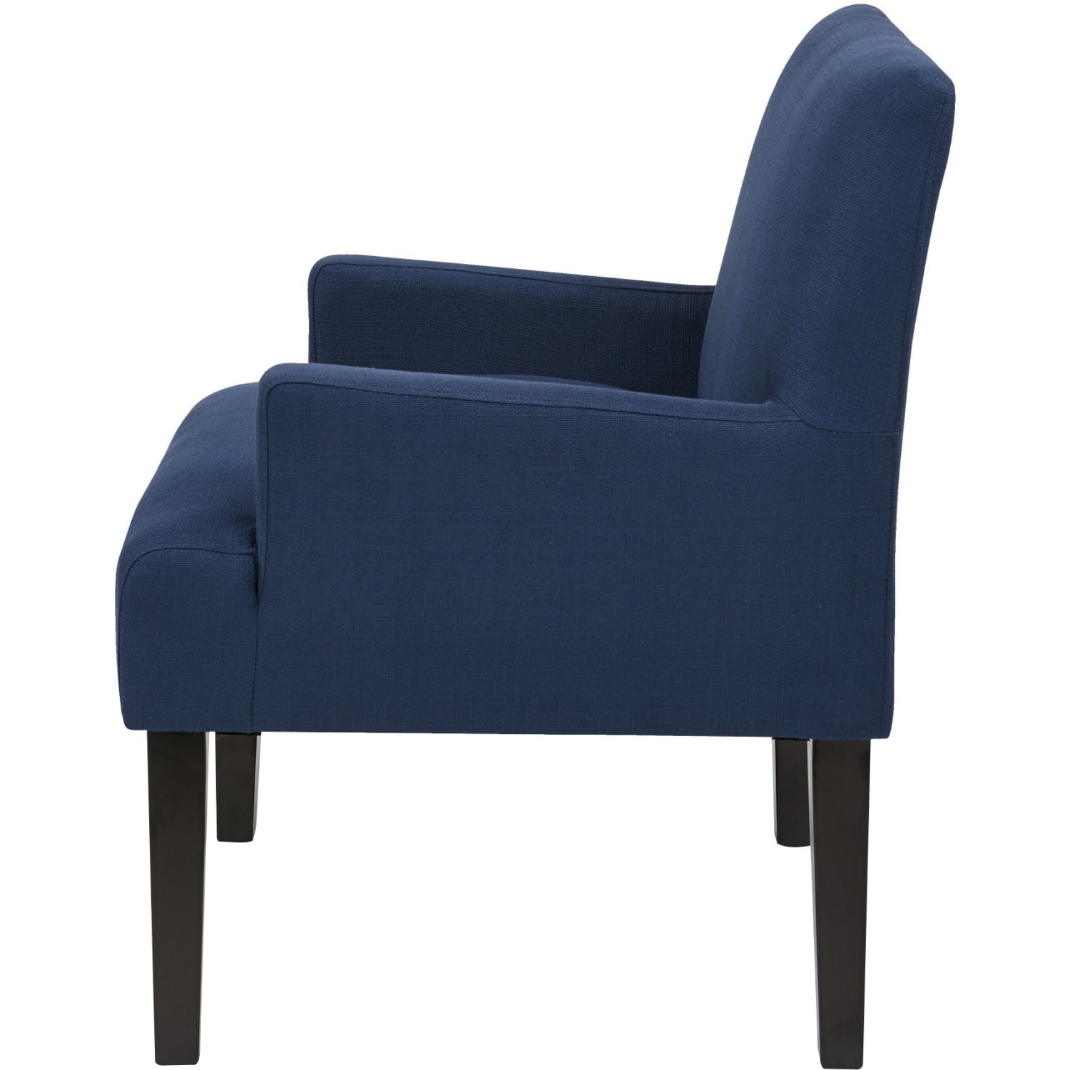 Ave Six Work Smart Main Street Guest Chair Woven IndigoBlack PopularChairscom