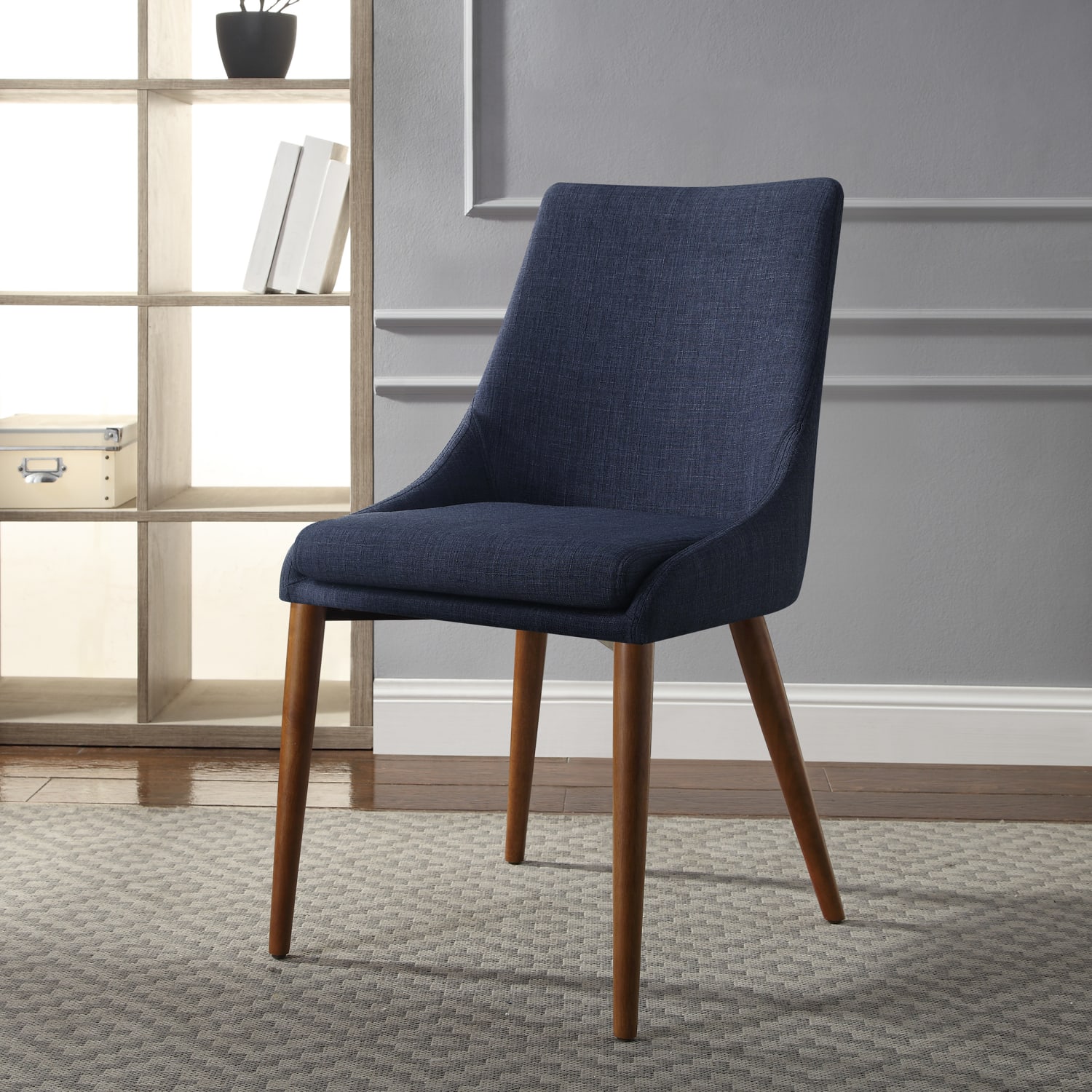 Office Star Palmer Fabric Dining Accent Chairs Navy Pack Of 2 Chairs PopularChairscom Office Star Palmer Fabric Dining Accent Chairs Navy Pack Of 2 Chairs PopularChairscom