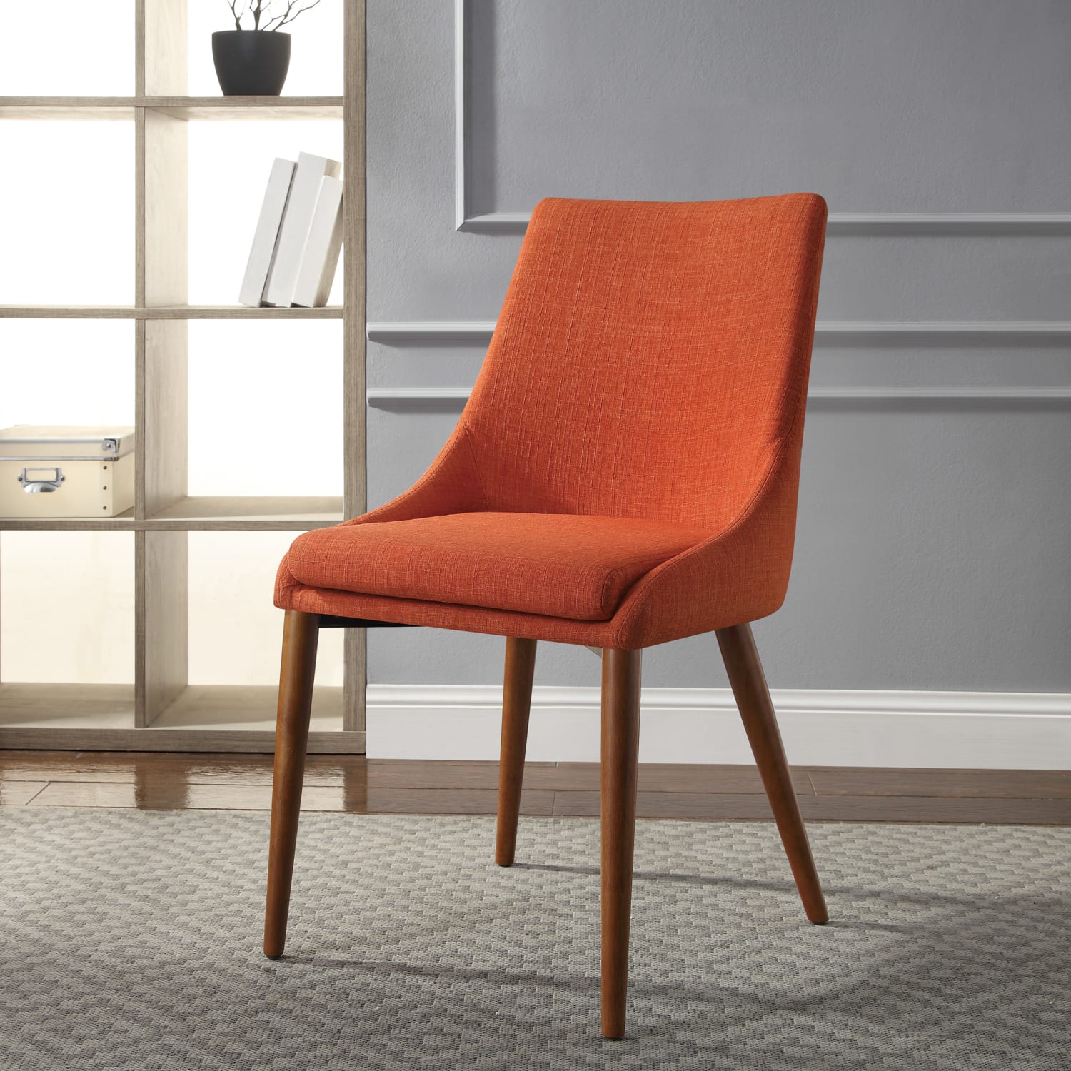 Office Star Palmer Fabric Dining Accent Chairs Tangerine Pack Of 2 Chairs PopularChairscom Office Star Palmer Fabric Dining Accent Chairs Tangerine Pack Of 2 Chairs PopularChairscom